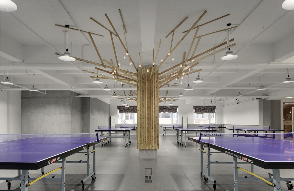春秋空间设计|开心乒乓馆-39