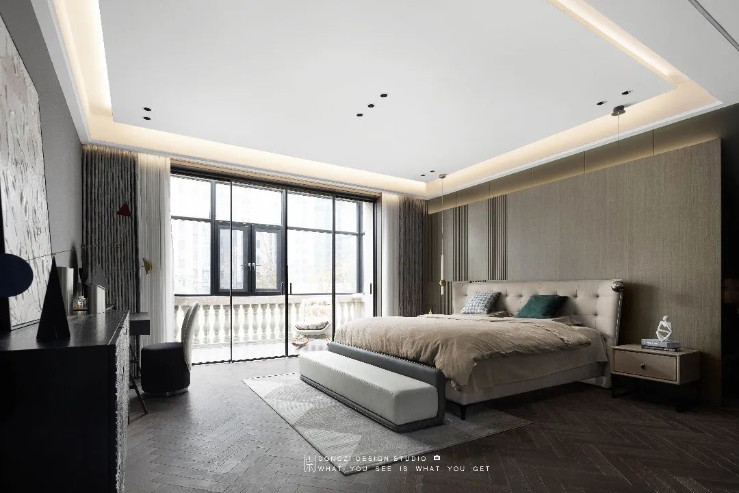 《栖》 现代极简艺术住宅设计丨东子设计事务所-31