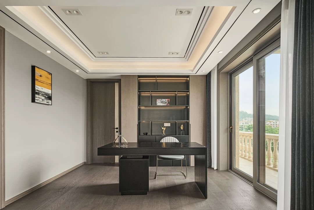 义乌东山头别墅内饰设计丨意大利多莫斯设计学院结业者-19