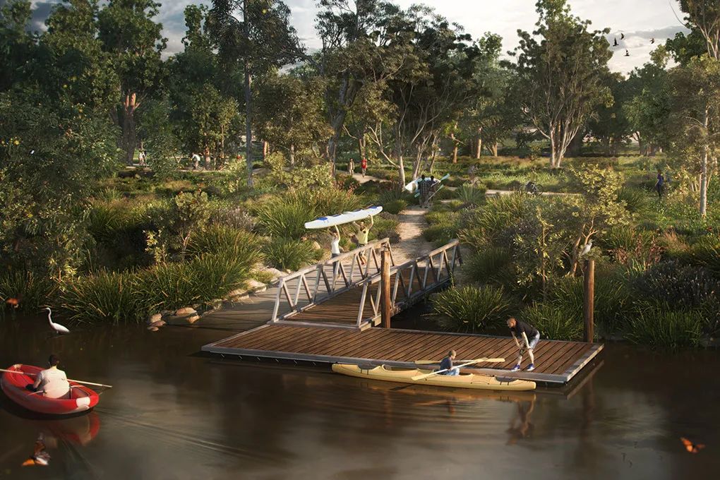 阿彻菲尔德湿地 · 后工业区生态休闲目的地丨澳大利亚丨普利斯设计集团布里斯班事务所-70