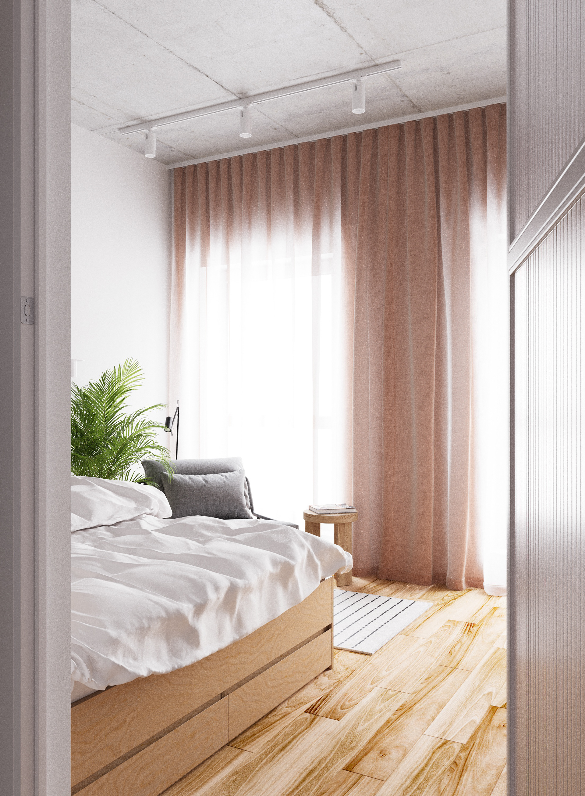 Cat Flat Apartment 3D visualization/ Line Design Studio-8