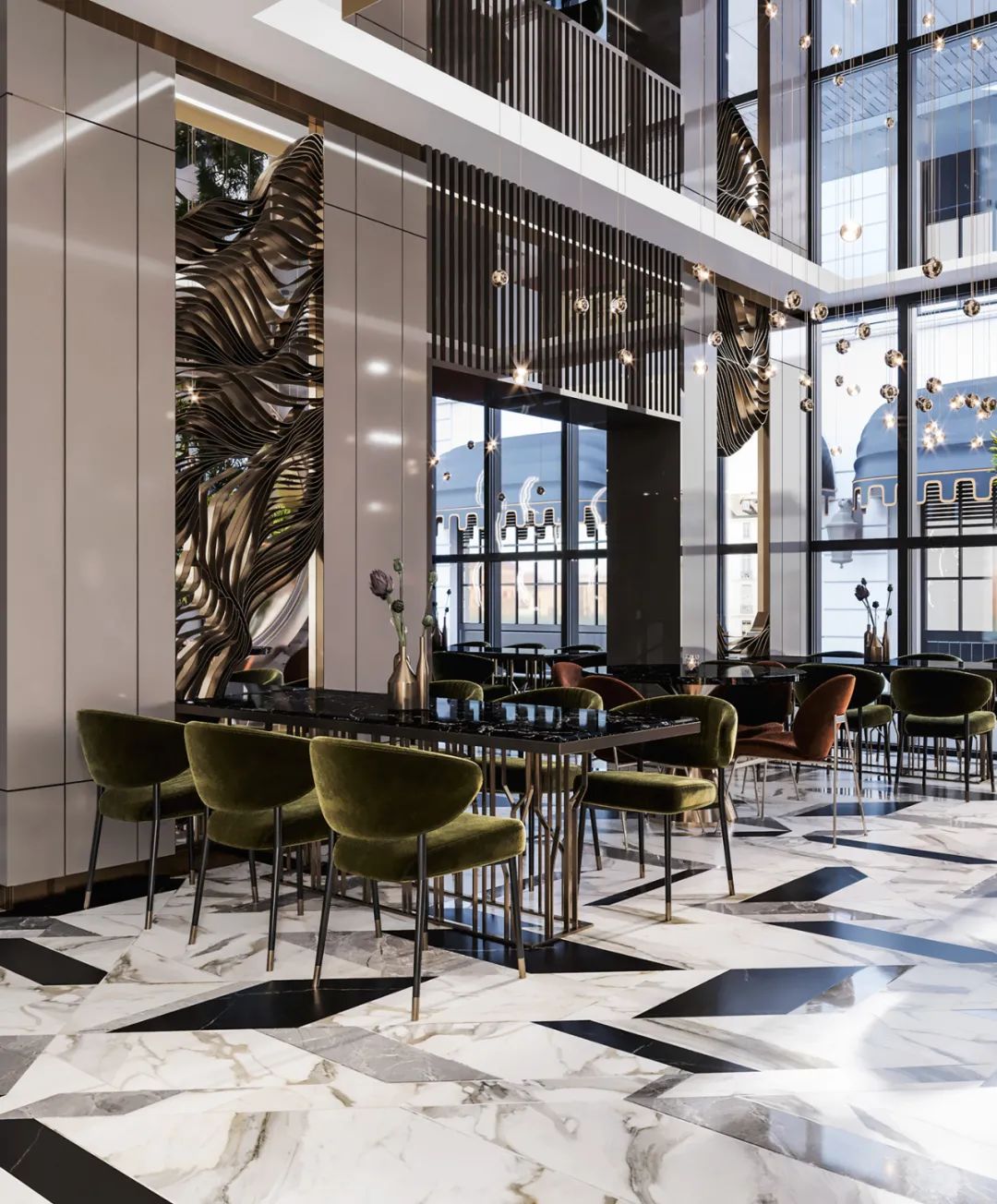 阿塞拜疆巴库 2500m²轻奢酒店丨Asmar Najafgulıyeva-8