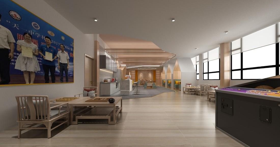 珠海斗门消防员之家——多功能休闲空间设计-8