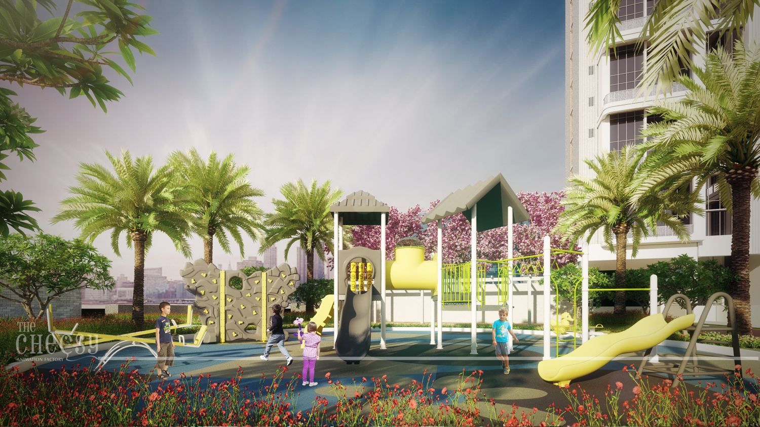 三维渲染呈现的住宅与工业空间艺术-7