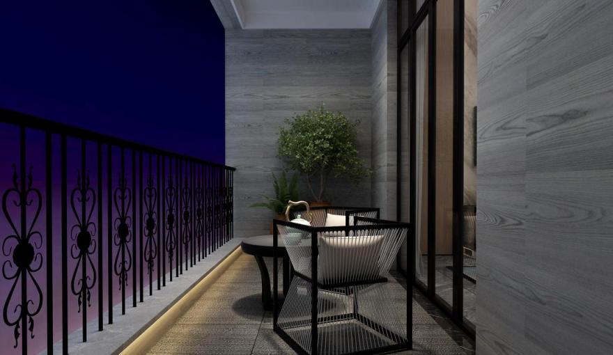 彭下欢设计·蒋先生新中式(御景庄园)-46