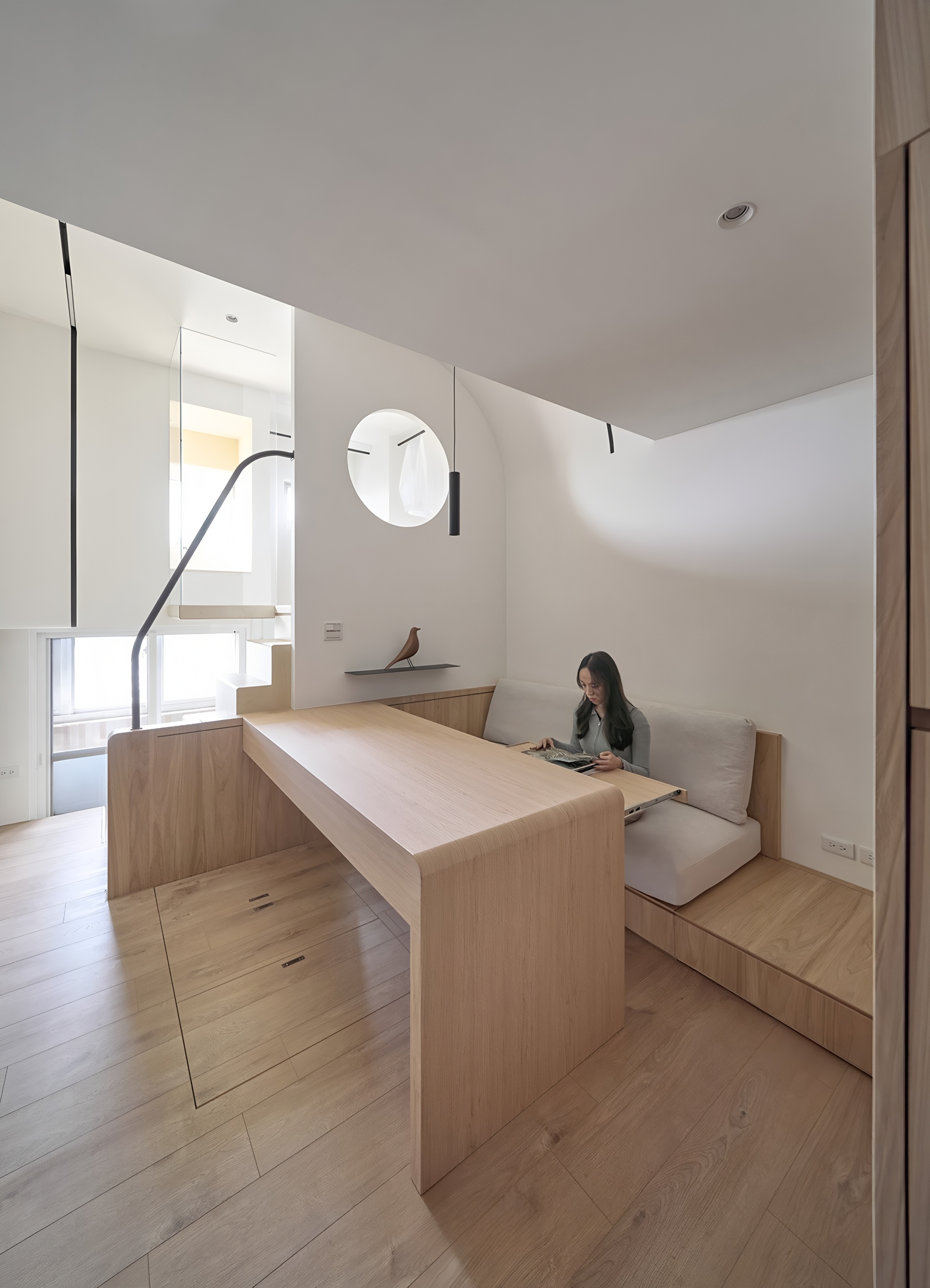 七坪小宅  刚刚好的生活风景丨中国台北丨虫点子设计-16