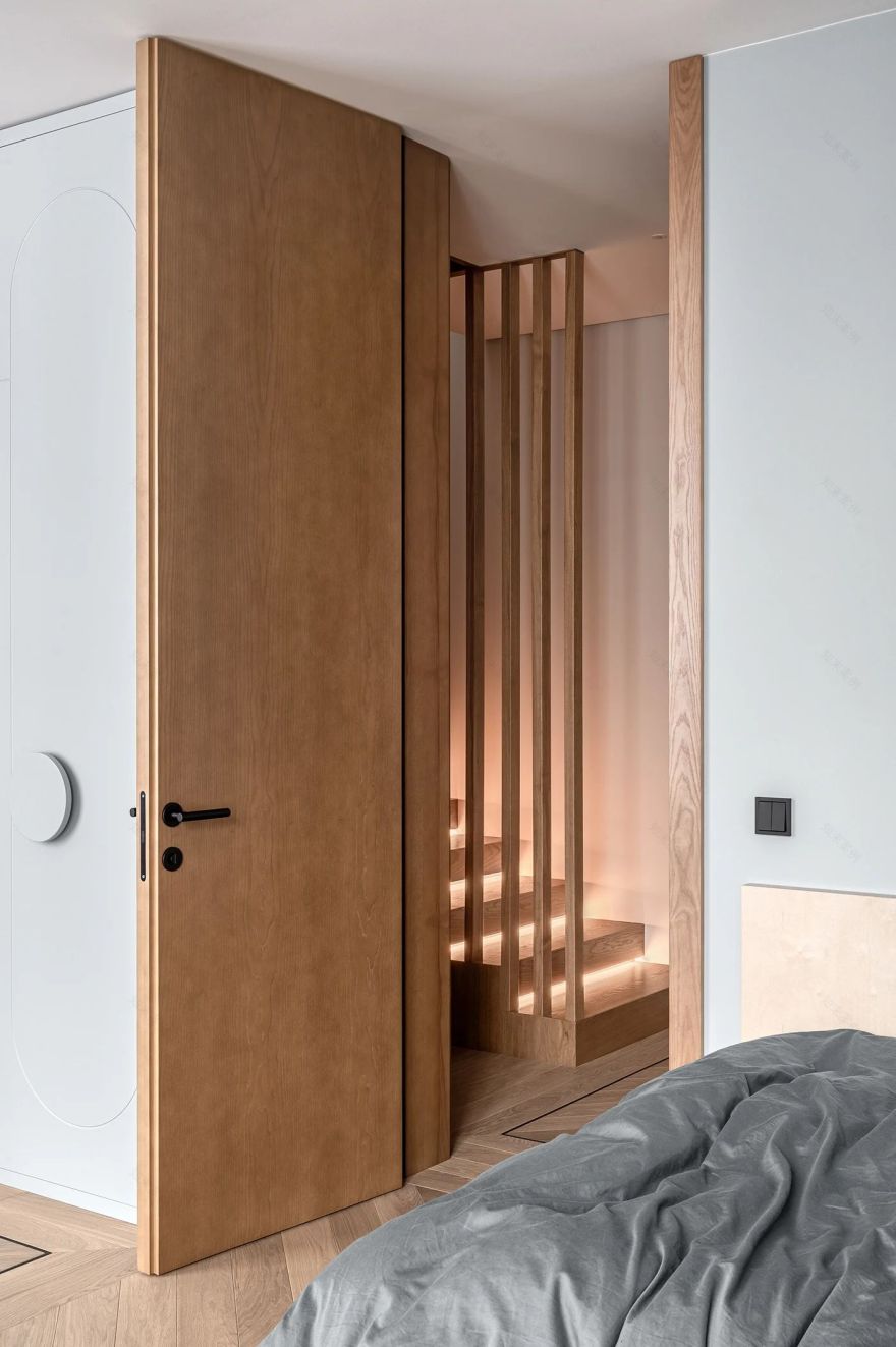 乌克兰基辅 200㎡复式住宅设计-60