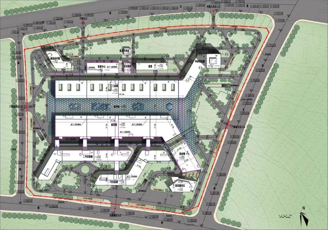 滇南中心医院 | 模块化设计，生态蜂窝建筑-6