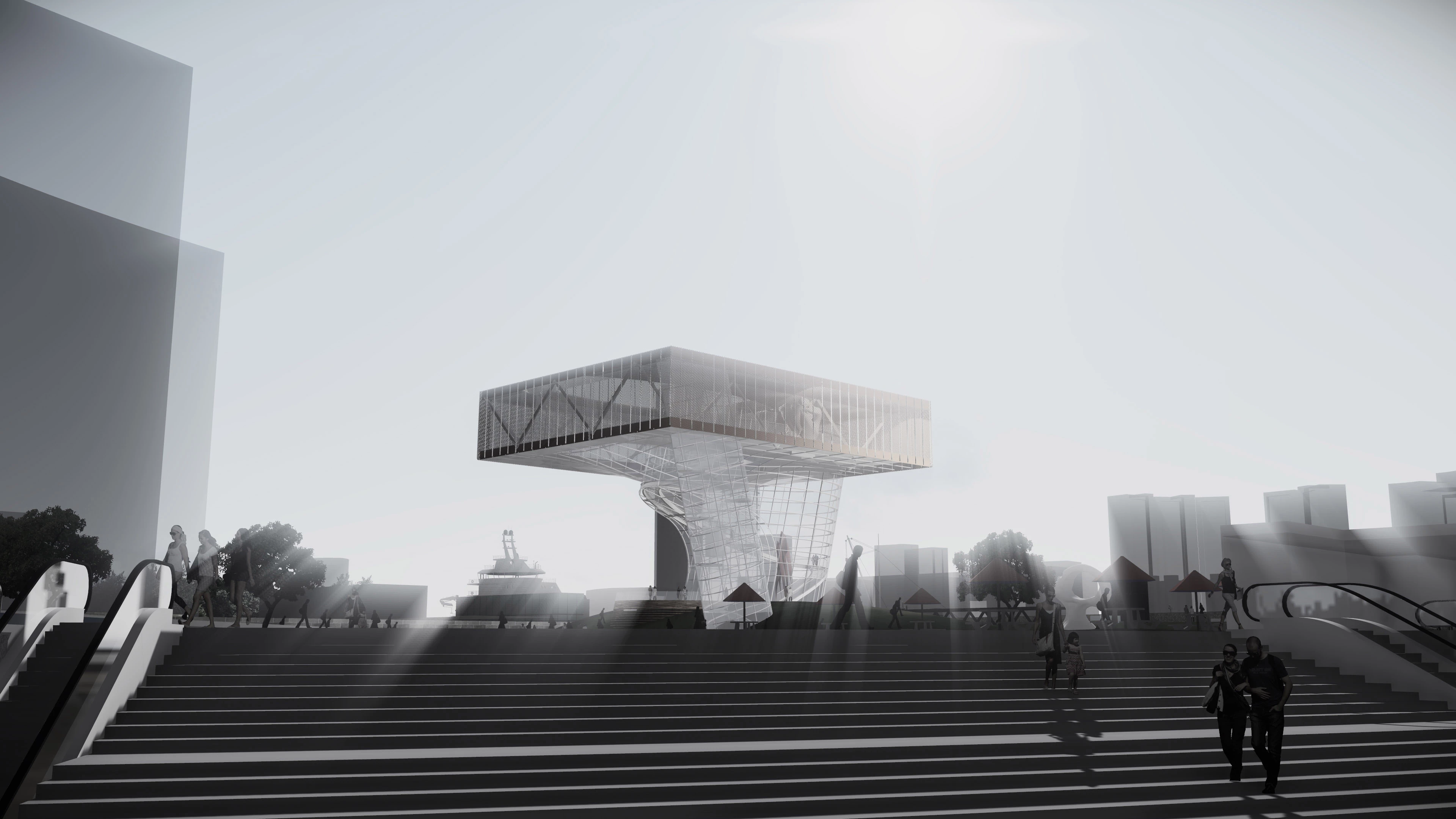 上海船厂展厅设计 · 空间立方设计实验室(S³·lab)办公室-15