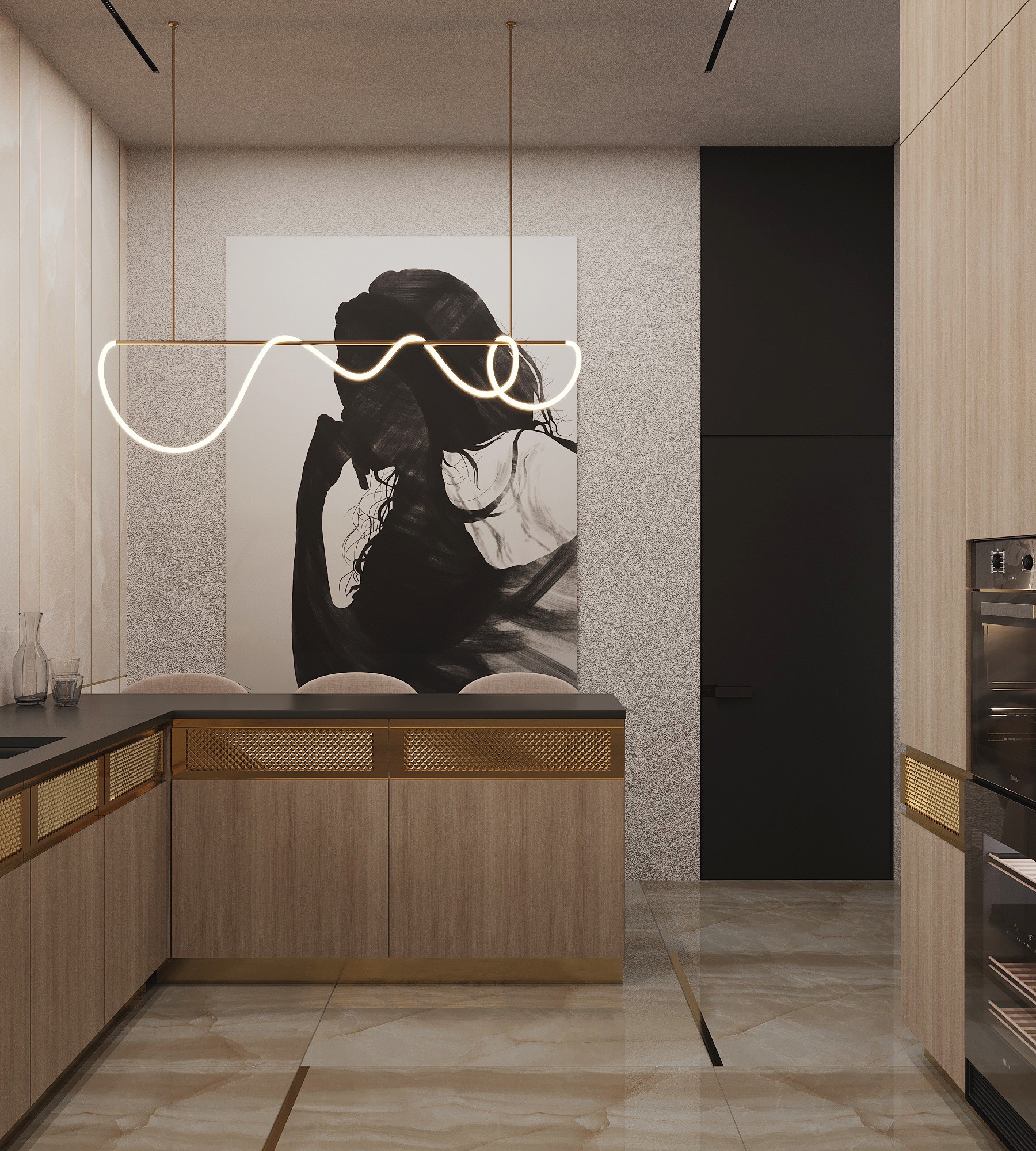 Olena Shcherbinina 设计 私人住宅-14