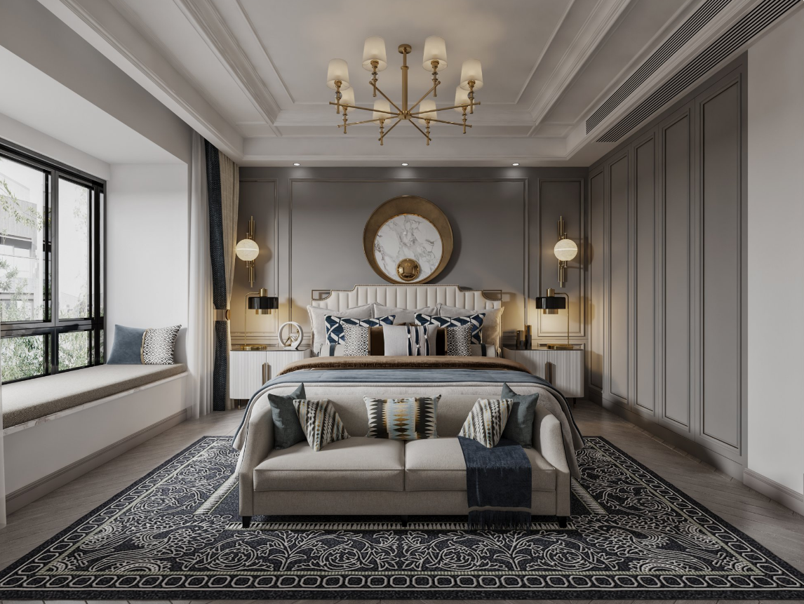 美式 轻奢大气又整洁利落                     -6