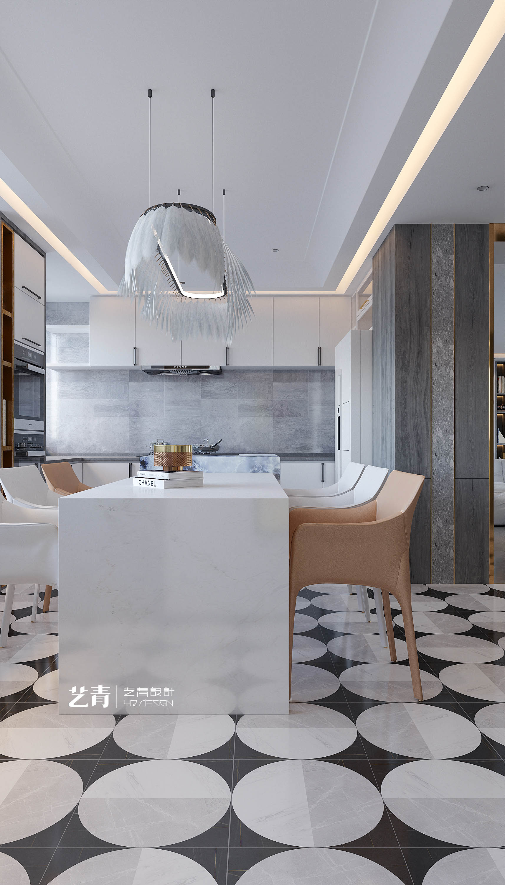 简约现代风未来方舟大平层-13