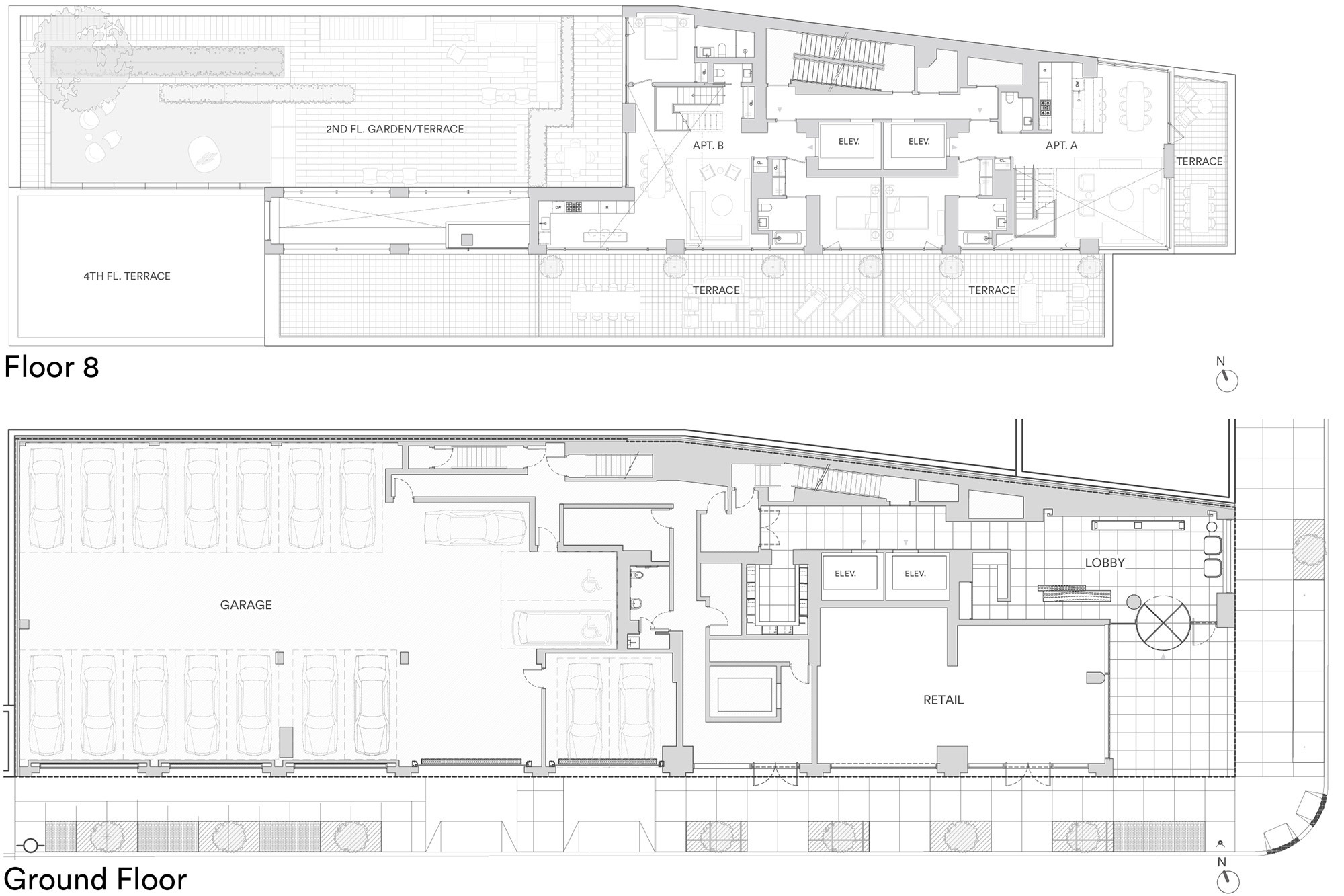 西 56 街 611 号塔楼丨美国纽约丨Álvaro Siza Vieira-17