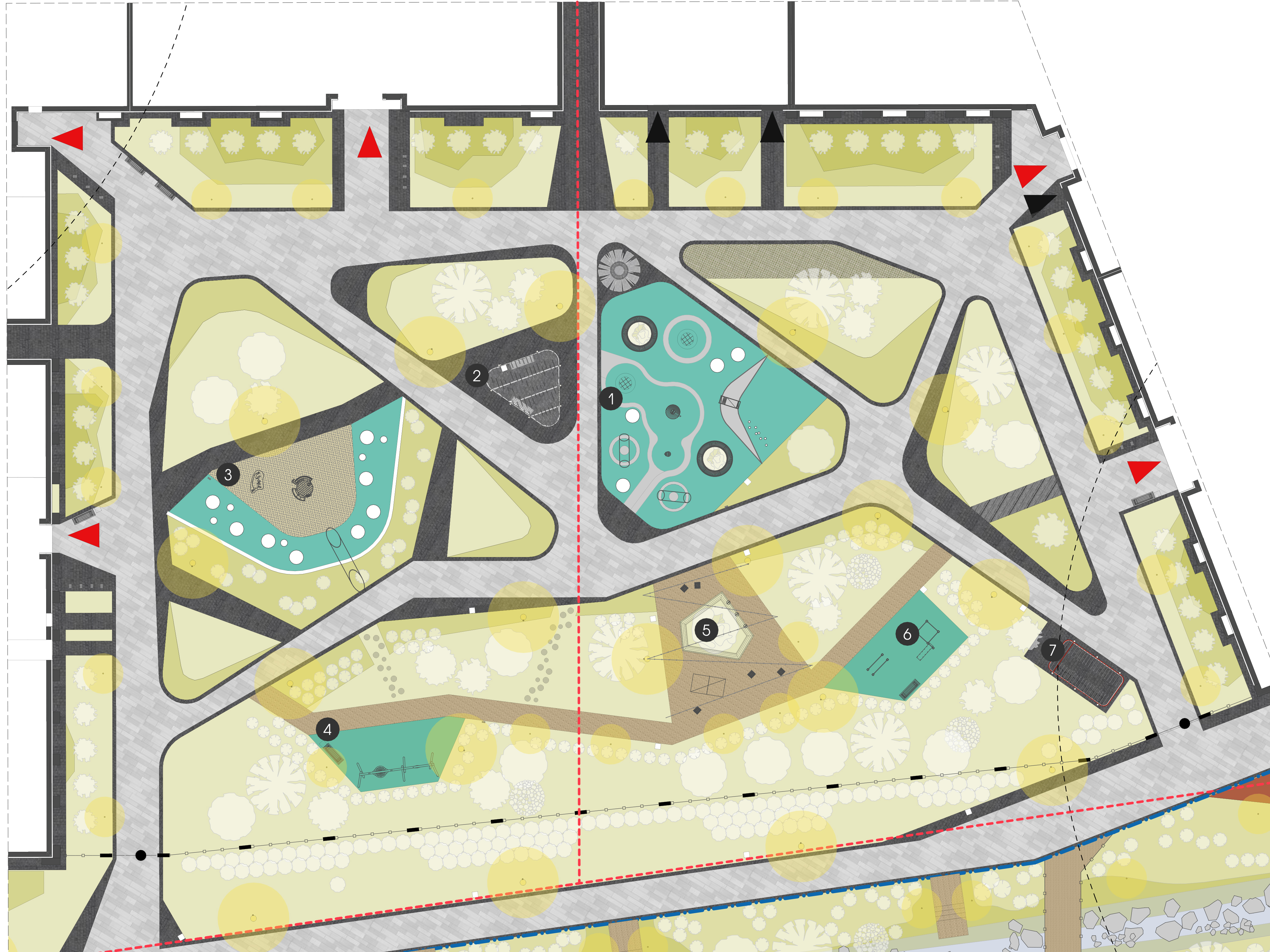  ЖК ЭКОПОЛИС 可译为生态城住宅区丨俄罗斯丨кубика 建筑事务所-11