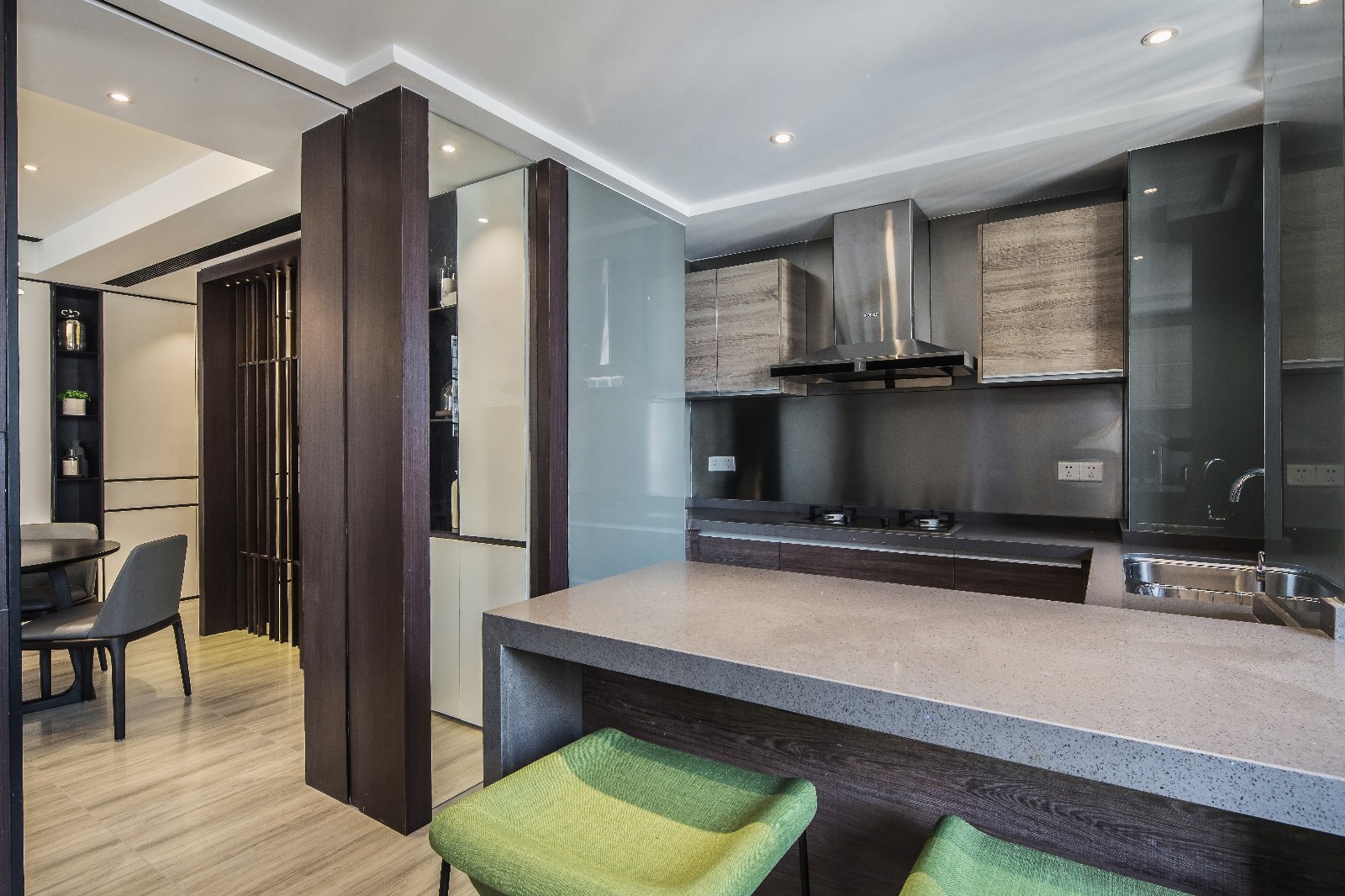 嘉兴144㎡素雅公寓︱越界空间设计-6