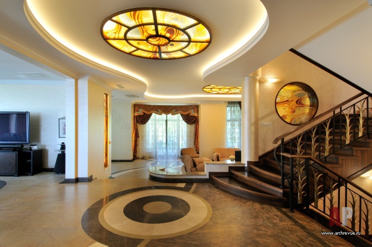 郊区法式复古风住宅室内设计丨Болдырева Екатерина-17