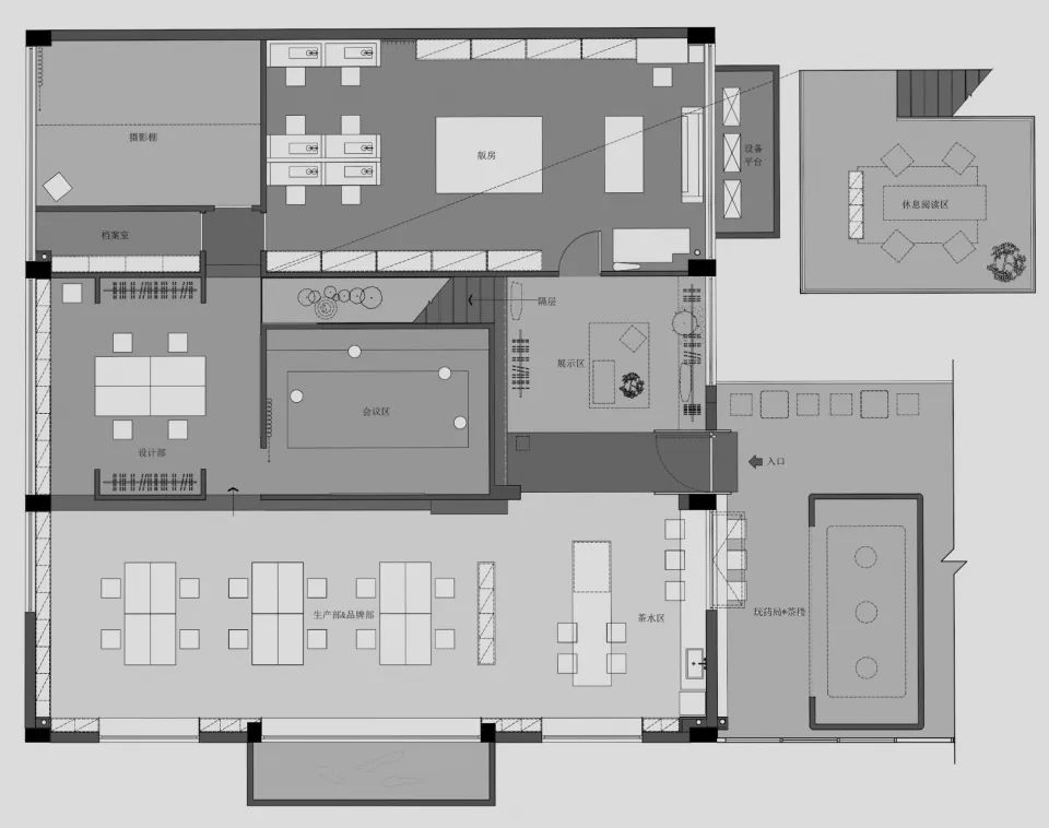 Bytehare巷尾药局办公空间丨中国杭州丨杭州吾好空间设计有限公司-66