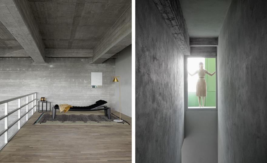 David Chipperfield 翻新柏林 Haus am See,工业绿木打造魅力水边住宅-16