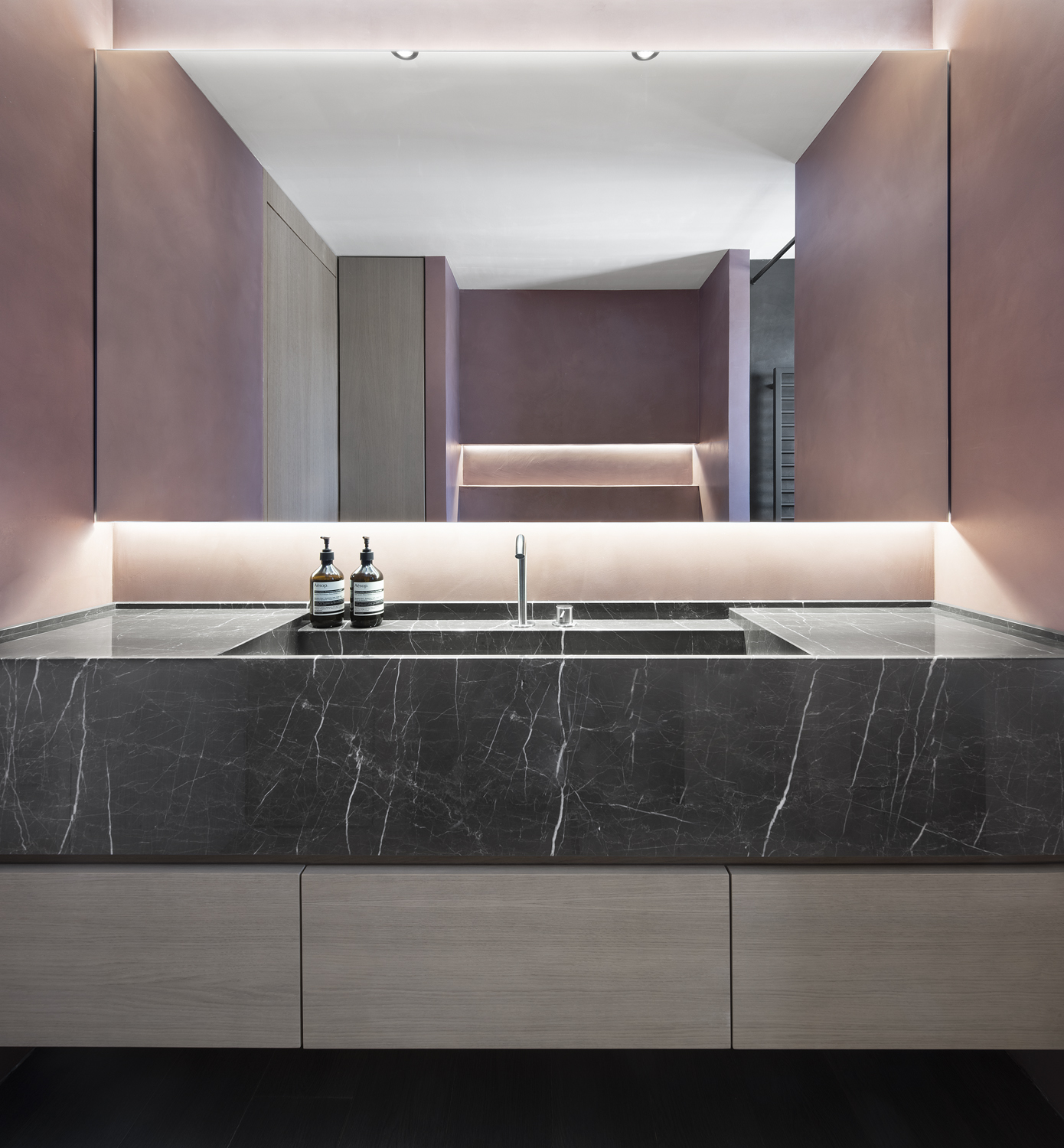 意大利南部河岸的顶层复式公寓-30