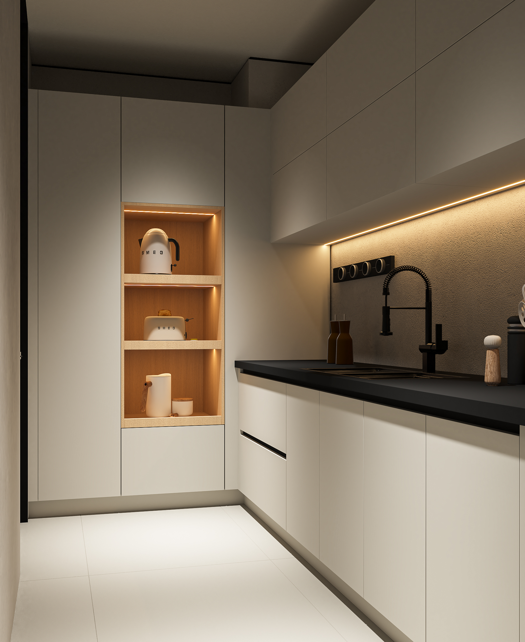 君ONE设计 · 意式高定展厅定制艺术级生活场景-36