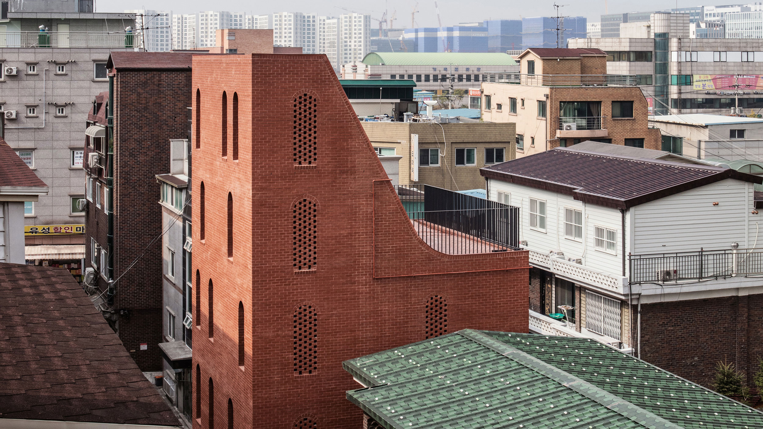 首尔五层红砖之家-0