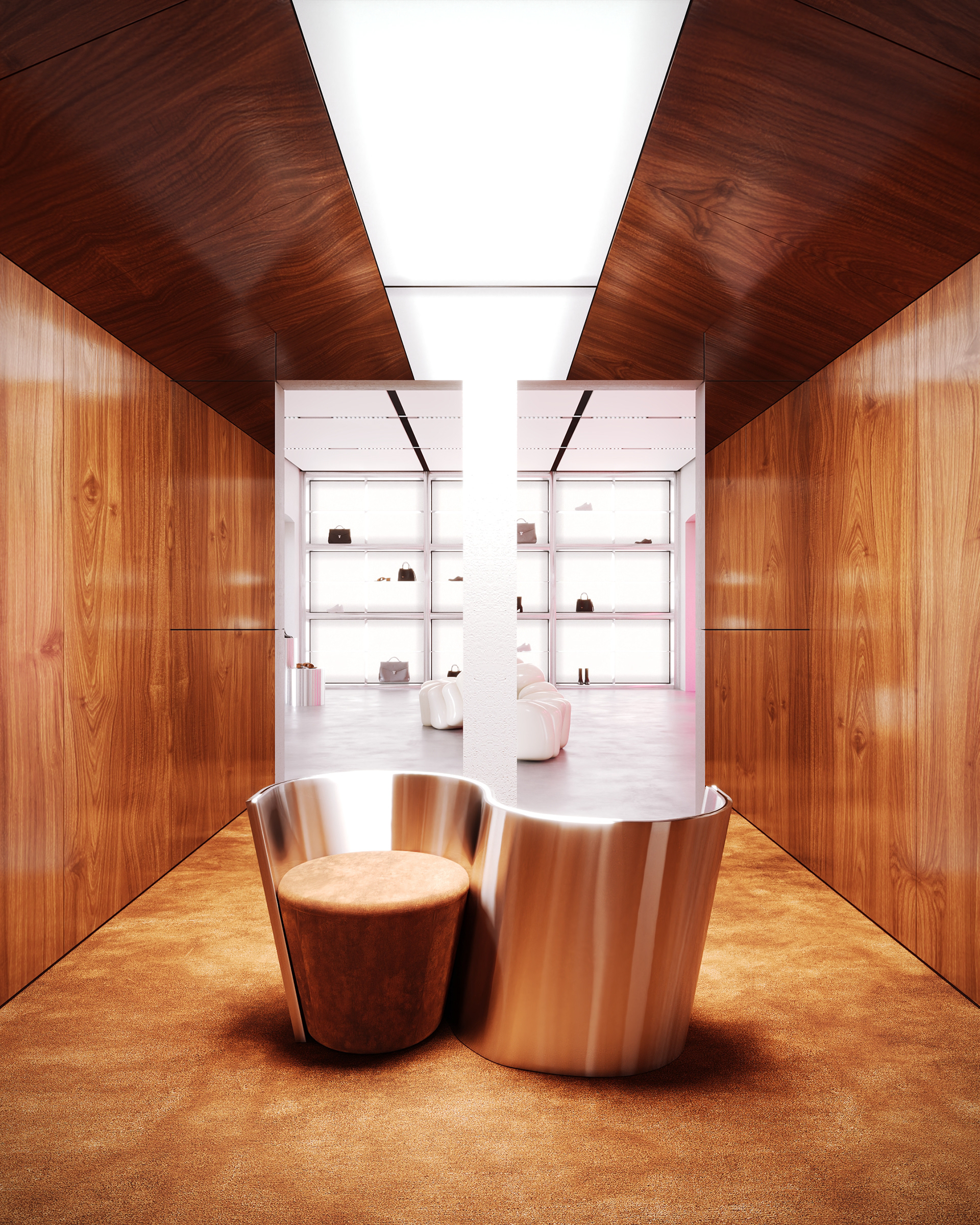 SNEAKERS STORE CONCEPT（运动鞋概念店）丨Cascade Bureau,Lana Simonian-15