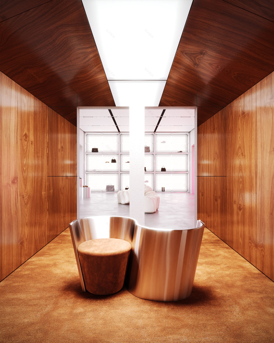 SNEAKERS STORE CONCEPT(运动鞋概念店)丨Cascade Bureau,Lana Simonian-15