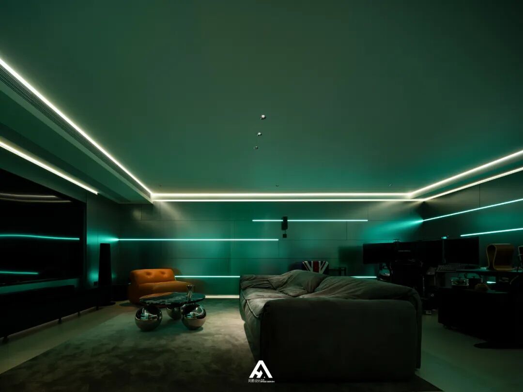 南昌阿鹤设计|500m²极简别墅，定格理想栖居！-54