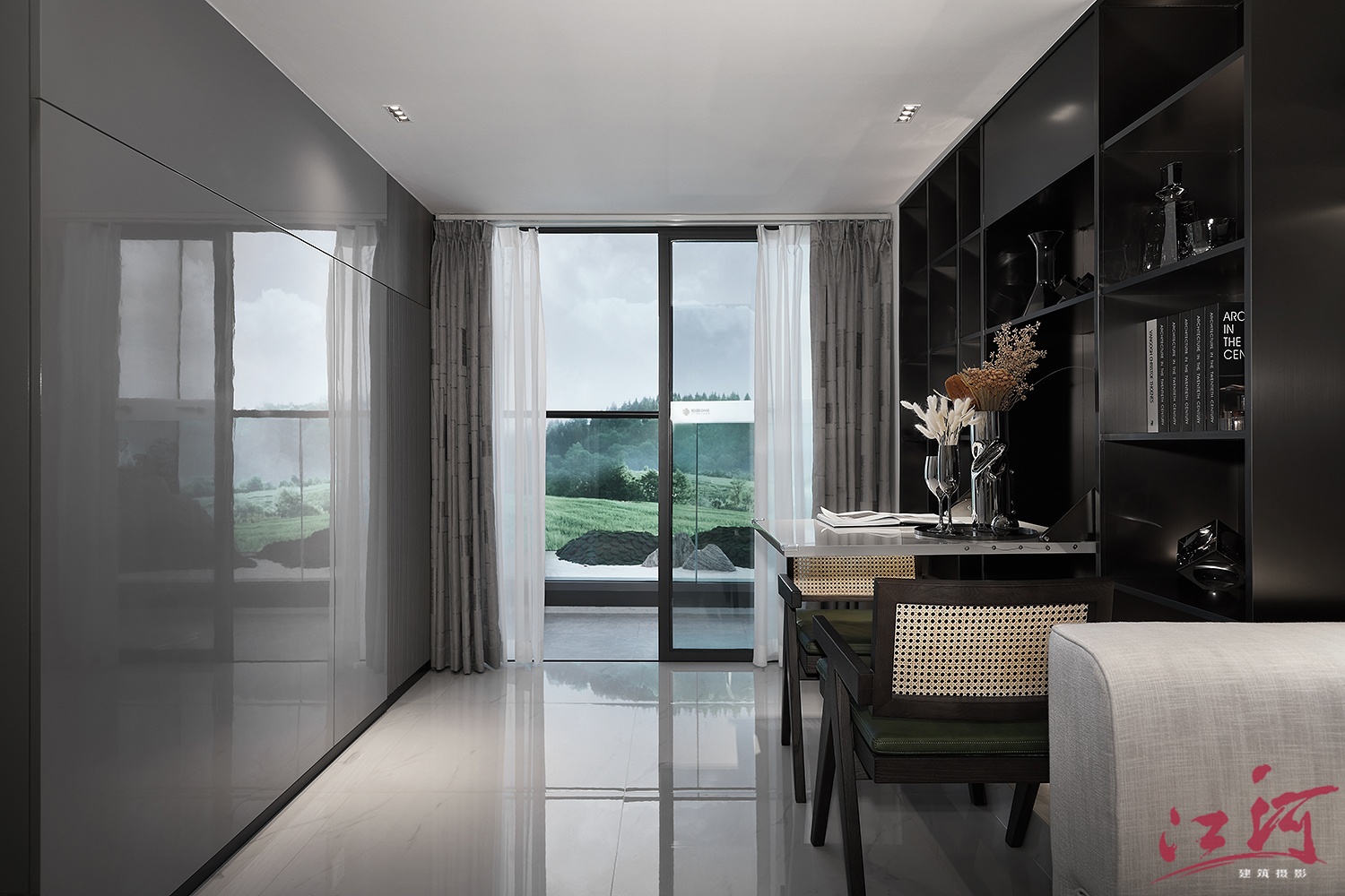 现代简约公寓样板房拍摄，舒适与时尚完美融合-8