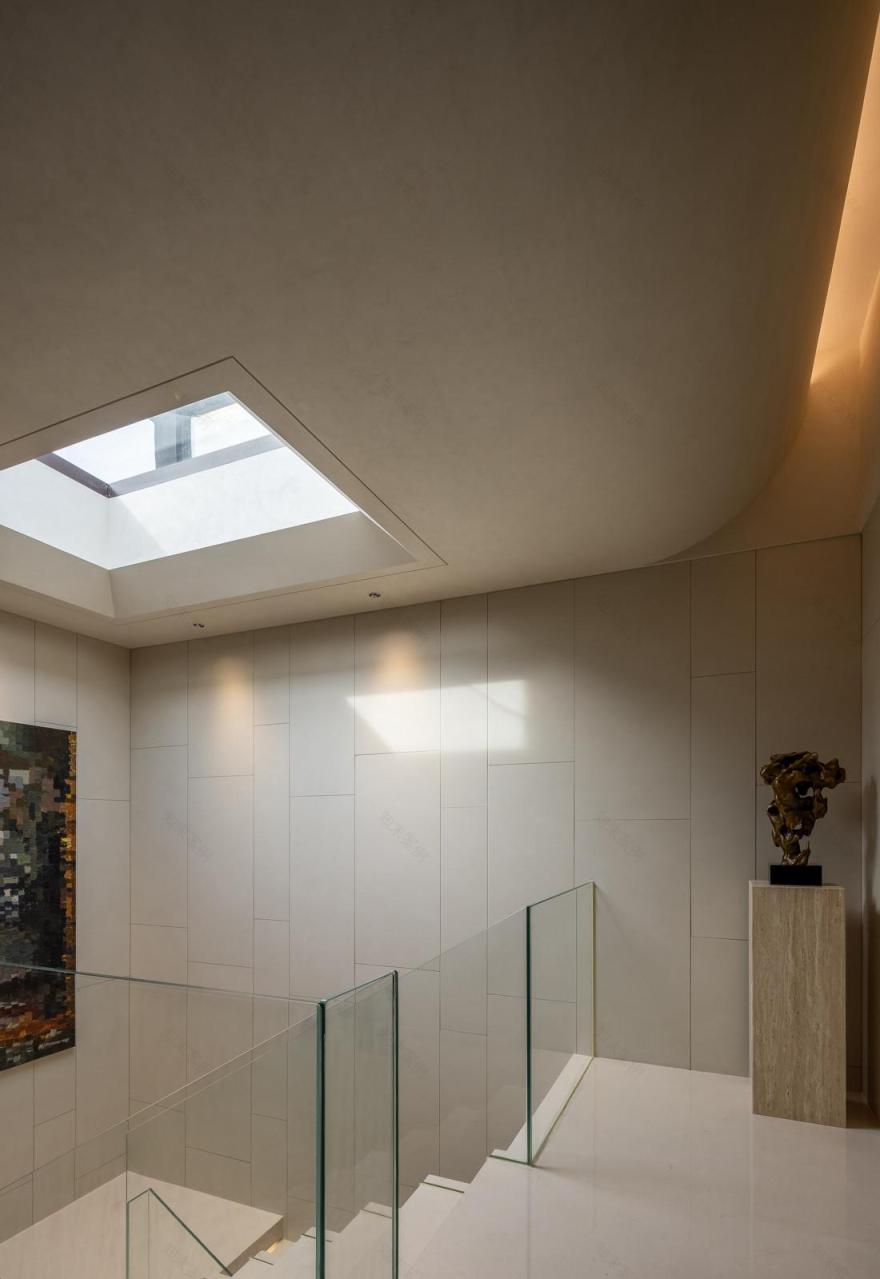 688㎡轻奢别墅,舒适高级的松弛感!-25