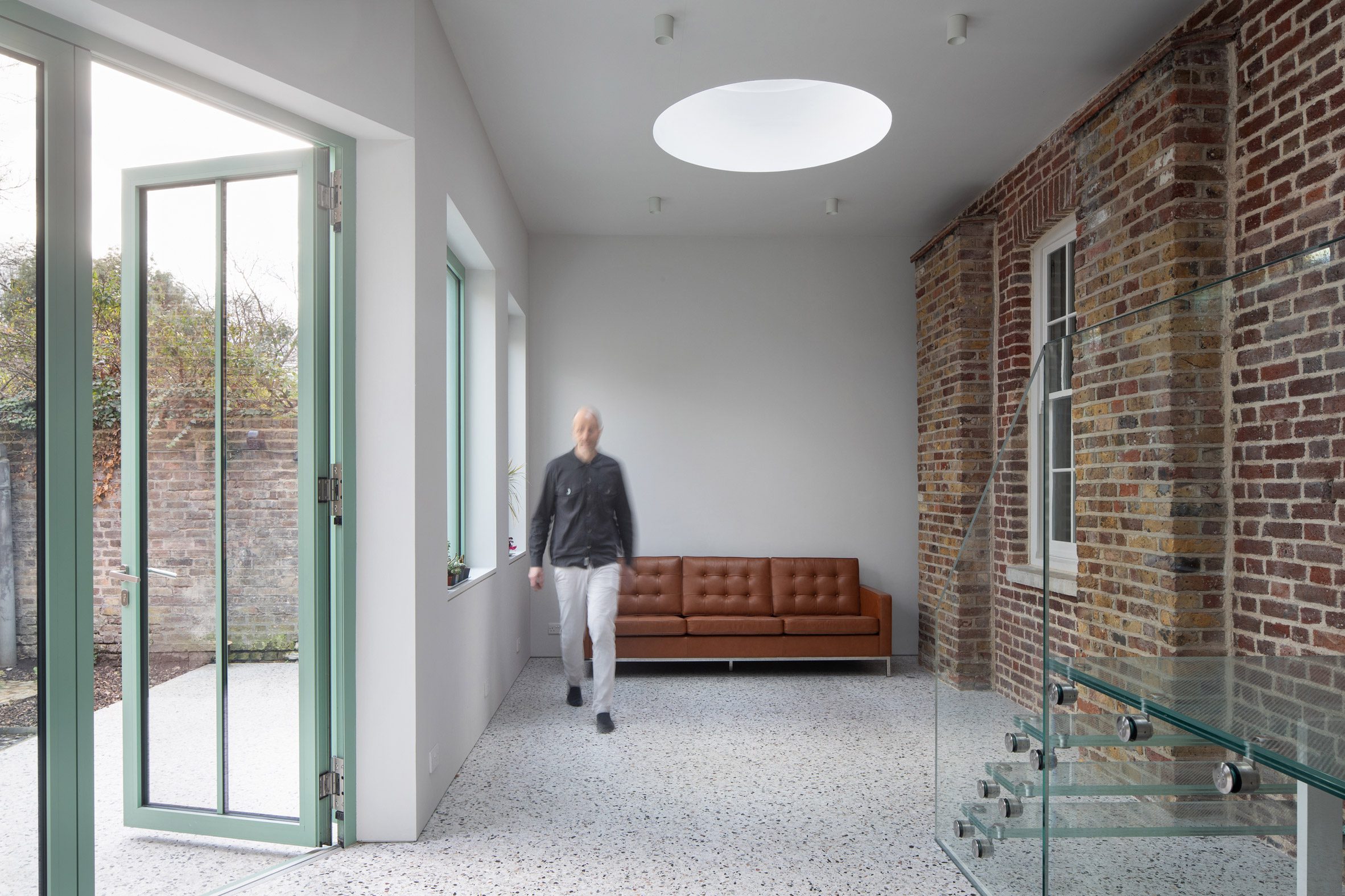 Studio Octopi adds mint-green extension to Georgian house in London-27