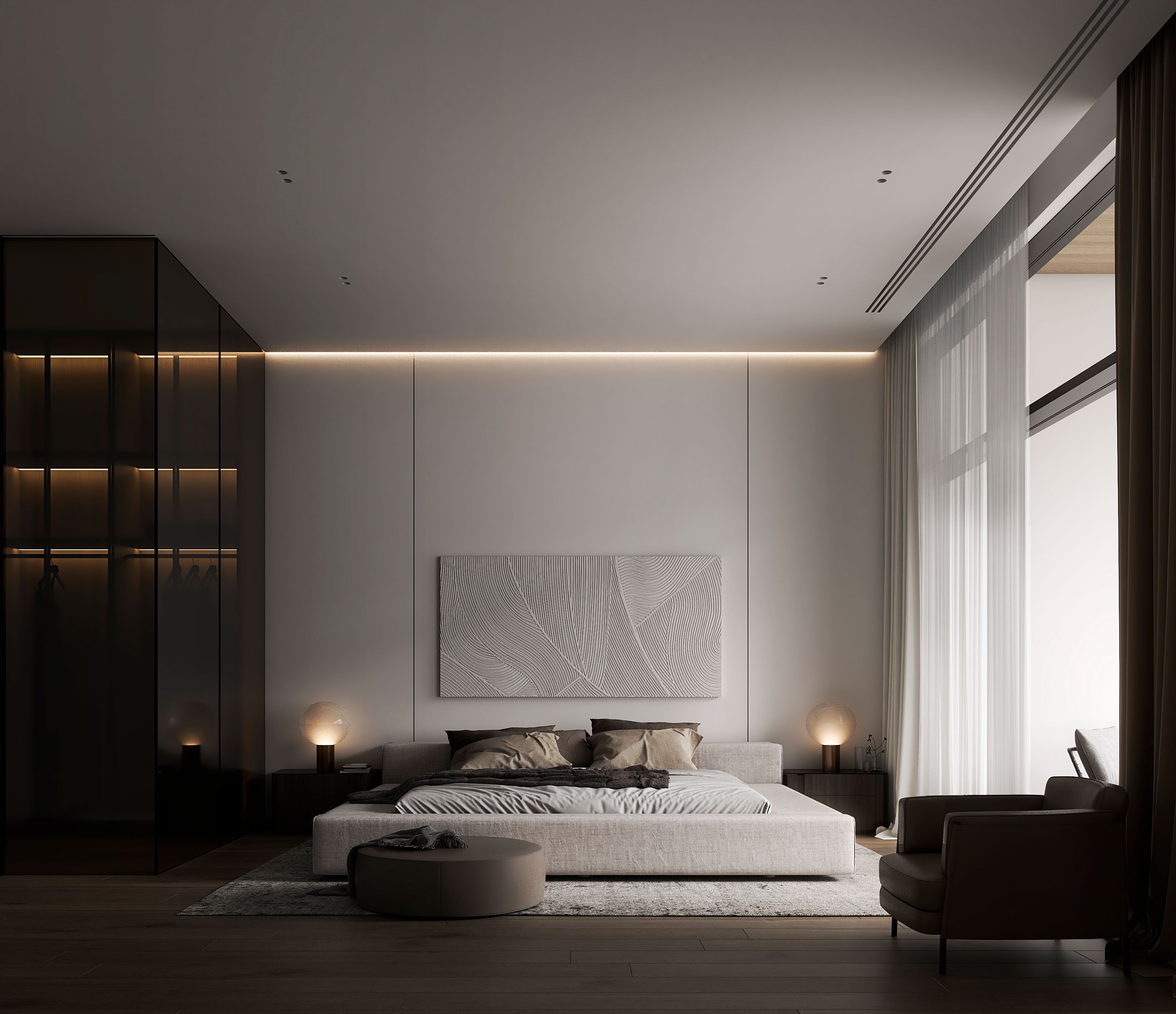 现代简约 复式空间设计！-12