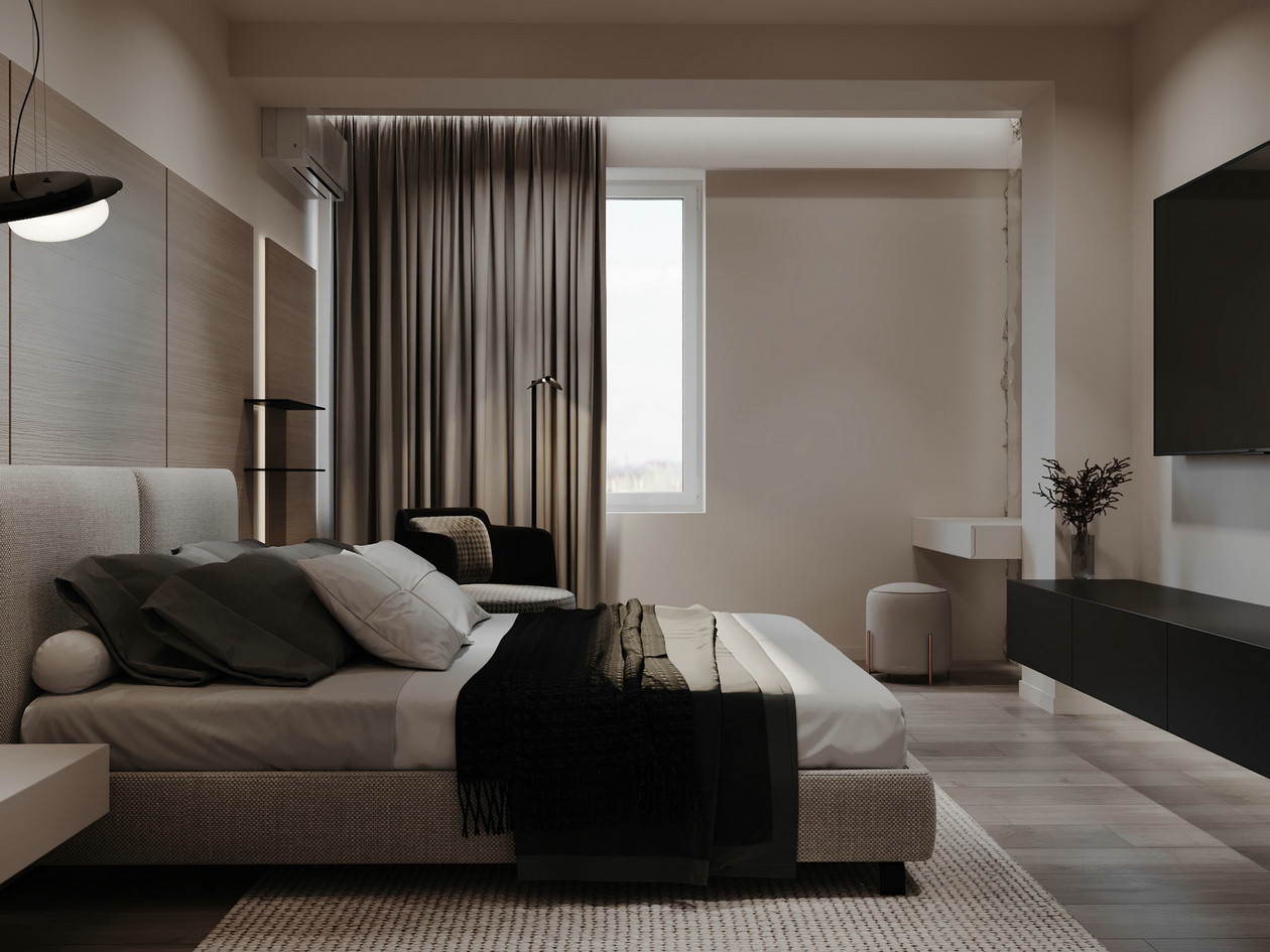 高级灰色系公寓设计-15