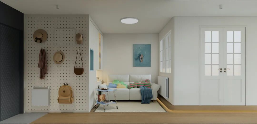 65平小窝大改造!2室2厅温馨小家超能打~-38