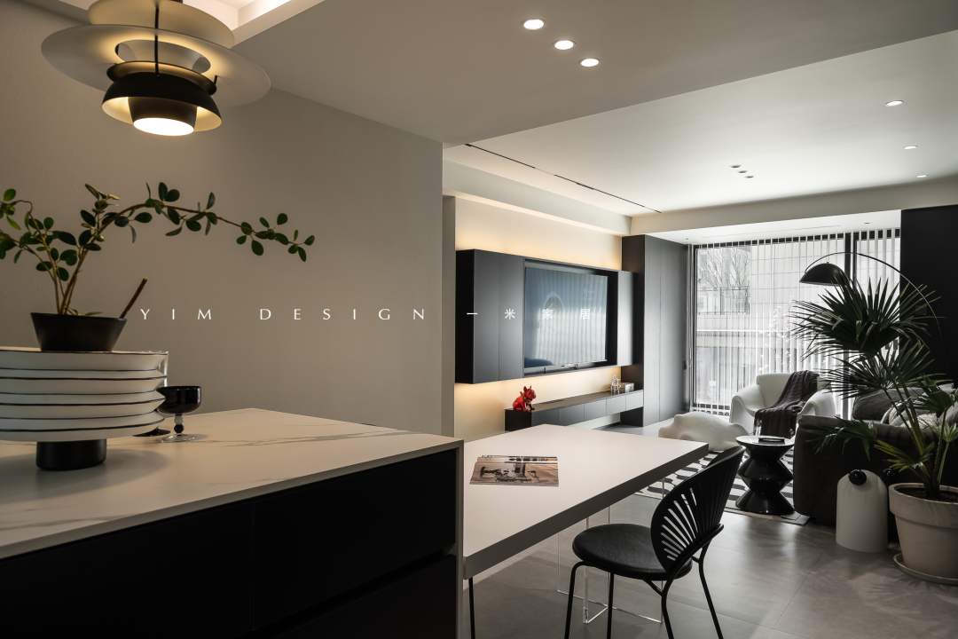 黑白灰的现代之家丨薛美玲-29