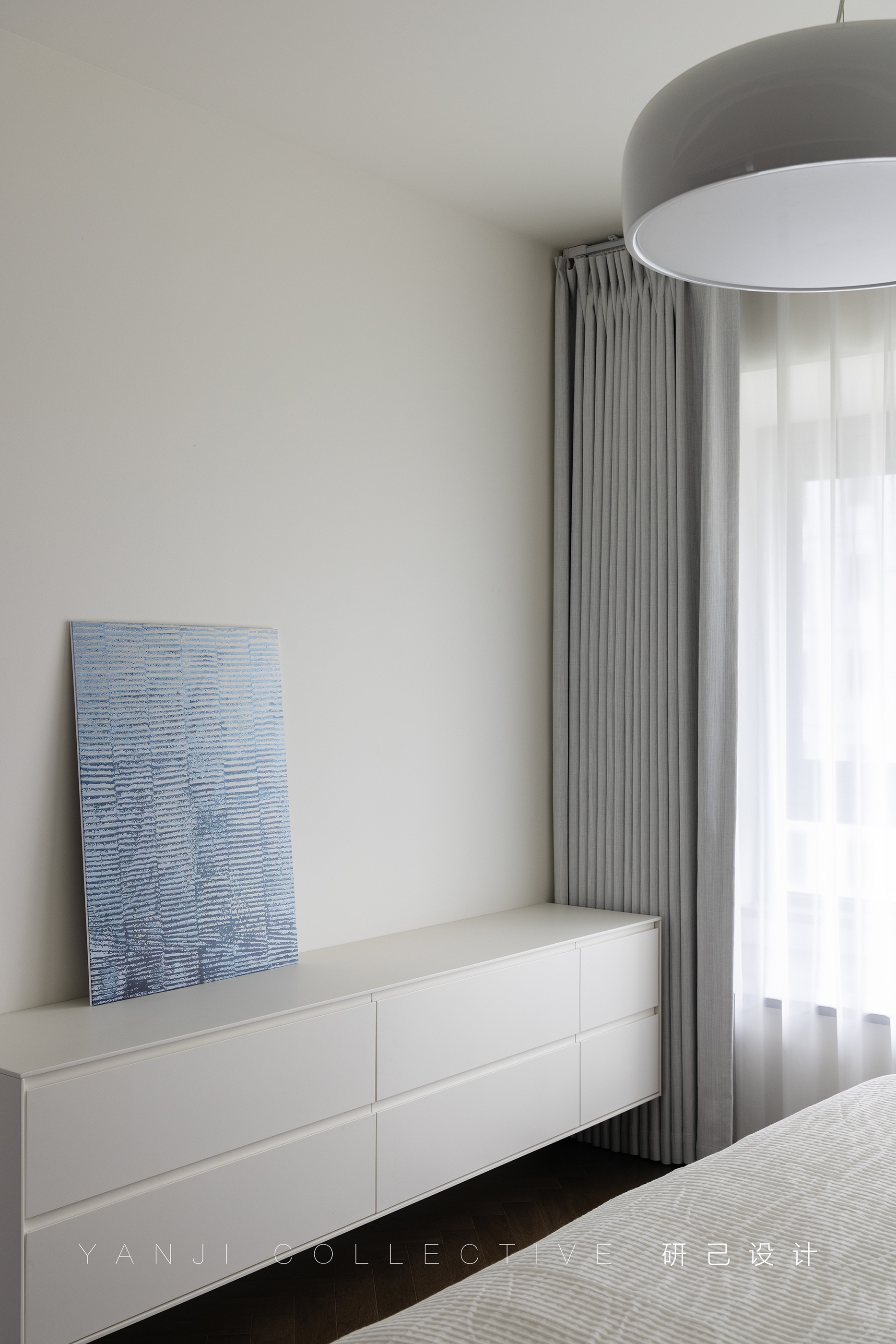 研己实景·142平精装修改造蓝调新家丨中国北京丨研己设计-40