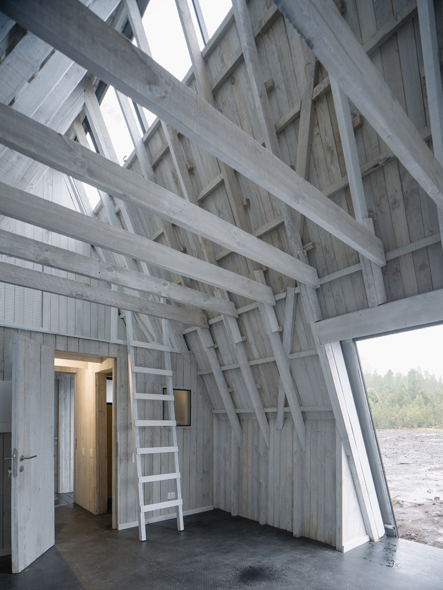 公园管理员 Aladino 的家丨智利丨Iván Bravo Architects-23