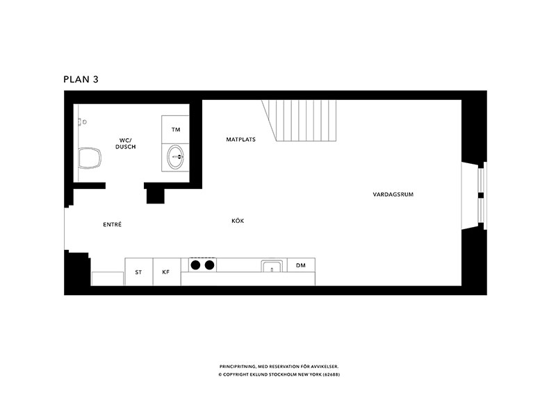 斯德哥尔摩 56 平米优雅小复式公寓设计-15