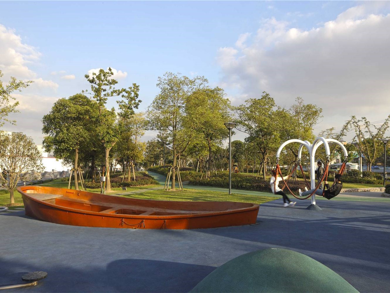 上海苏州河-天原河滨公园-3