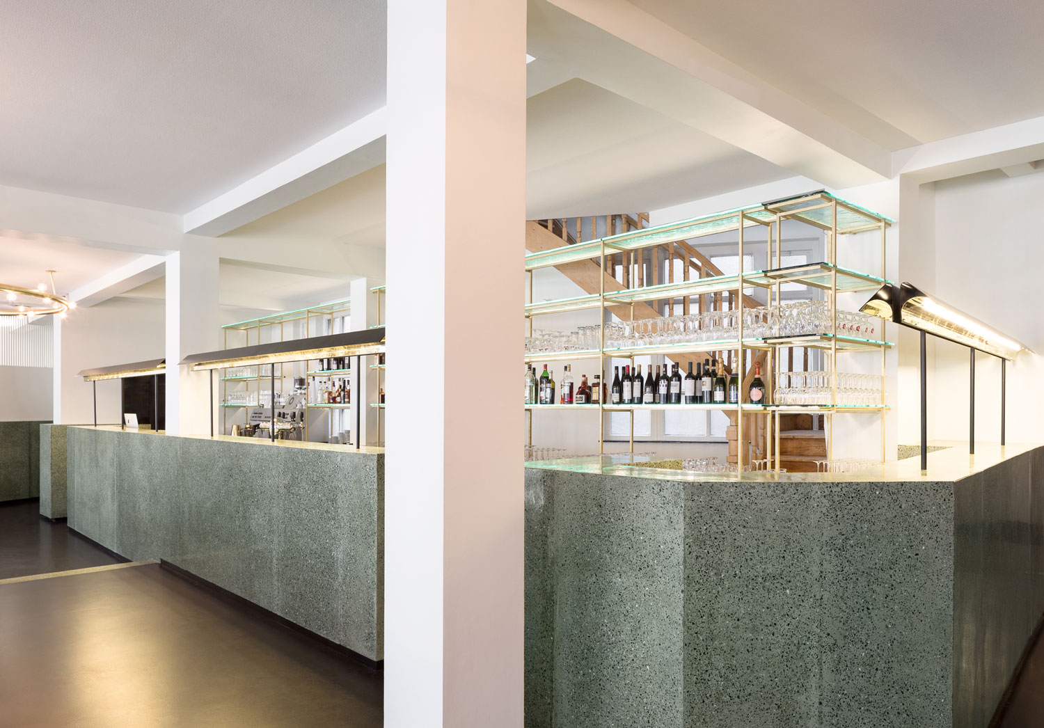 绿意盎然的历史回响——比利时“Victor”咖啡馆室内设计-30