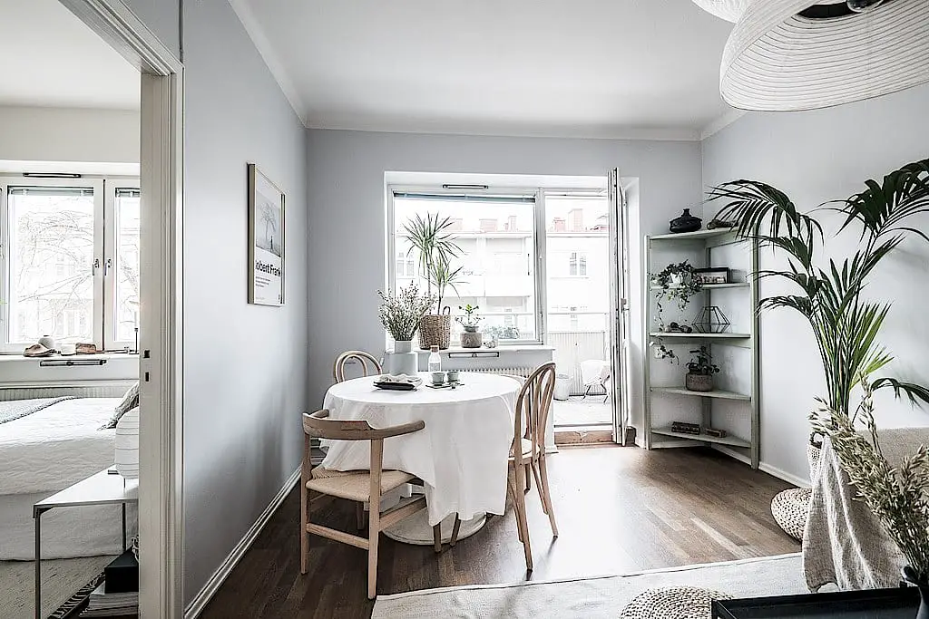 瑞典清新公寓，亚麻沙发引领家居风尚-6