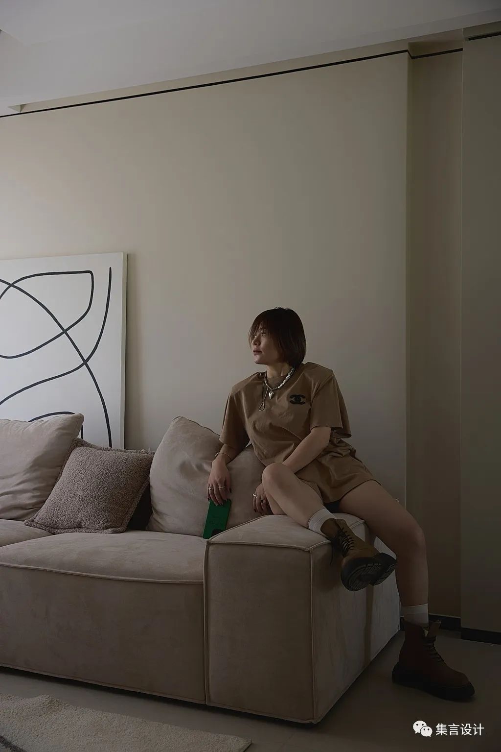 月色轻盈 · 静雅家居设计丨J·Y 设计-17