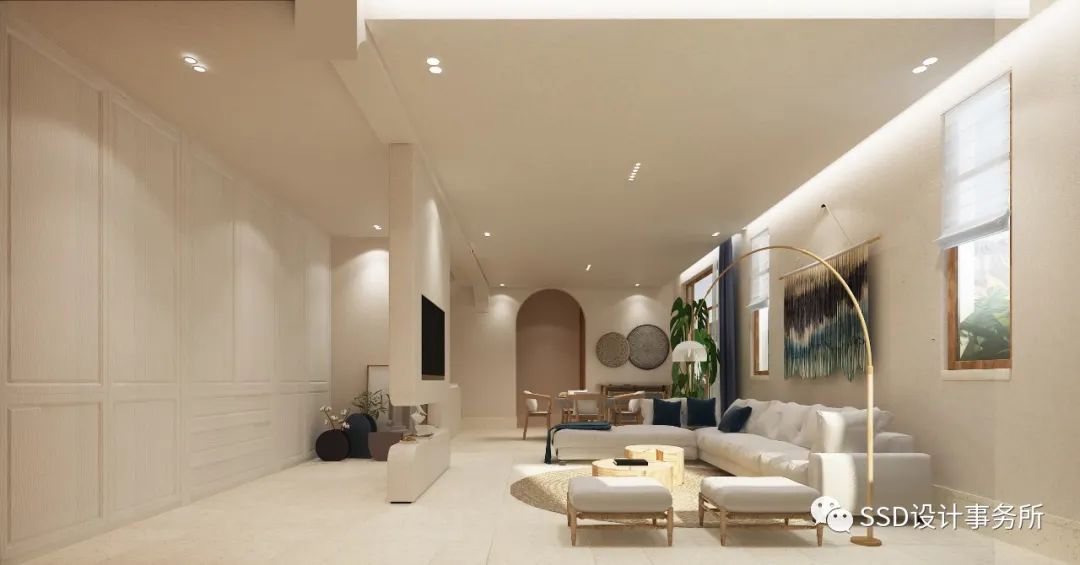 大地色调的现代家居,寻觅和谐与宁静-43