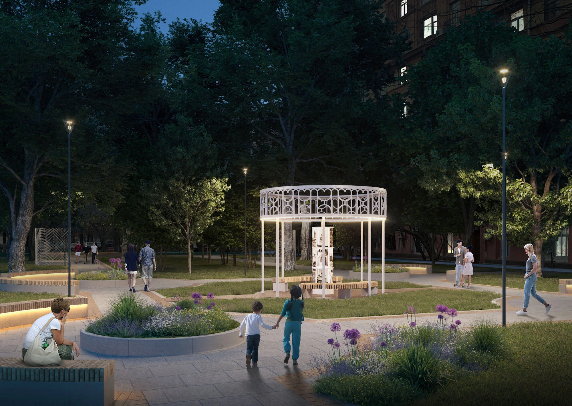 Kosmodamianskaya 堤岸重建丨俄罗斯莫斯科丨Bureau A4-24