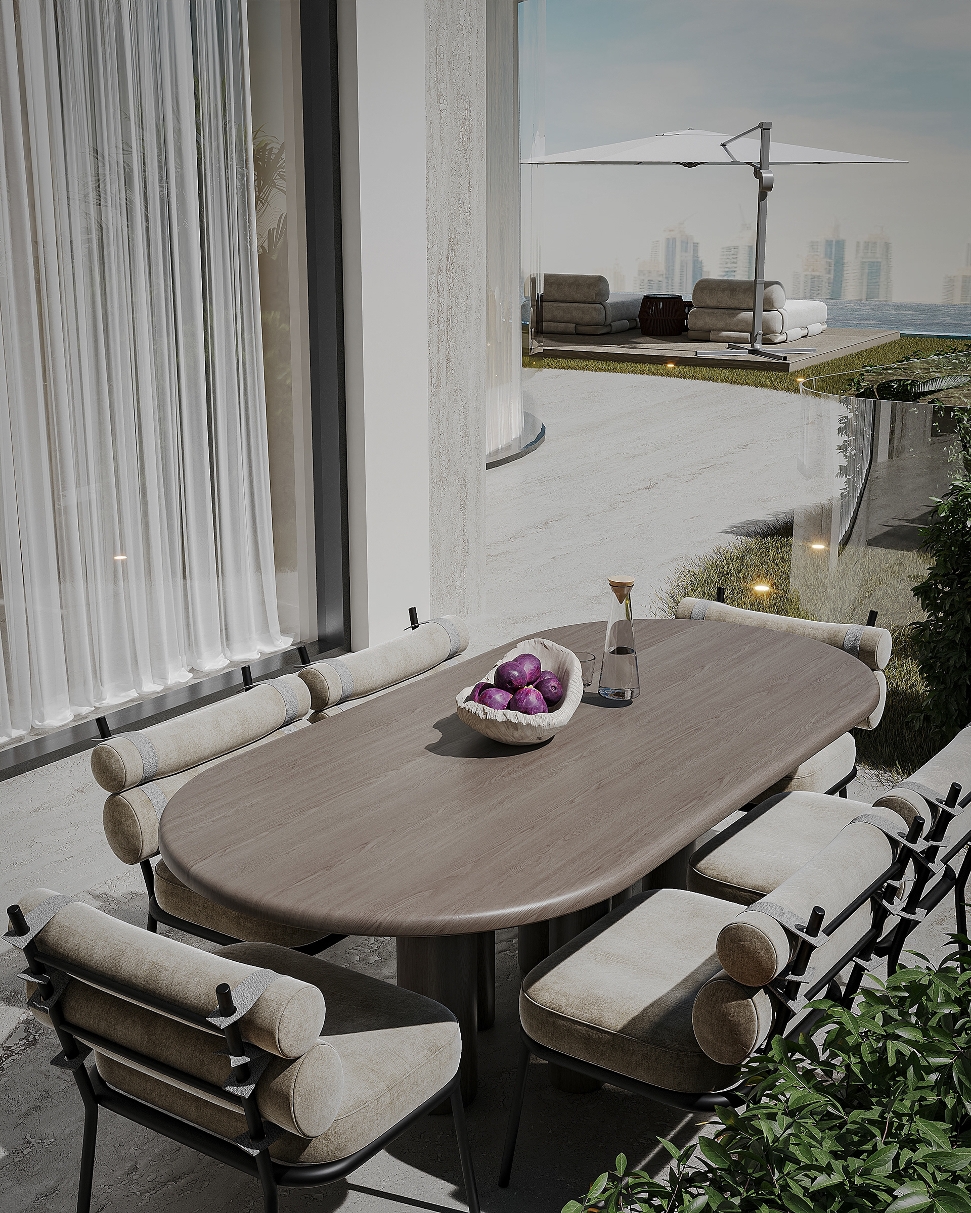 朱美拉棕榈岛别墅外观丨阿联酋迪拜-11