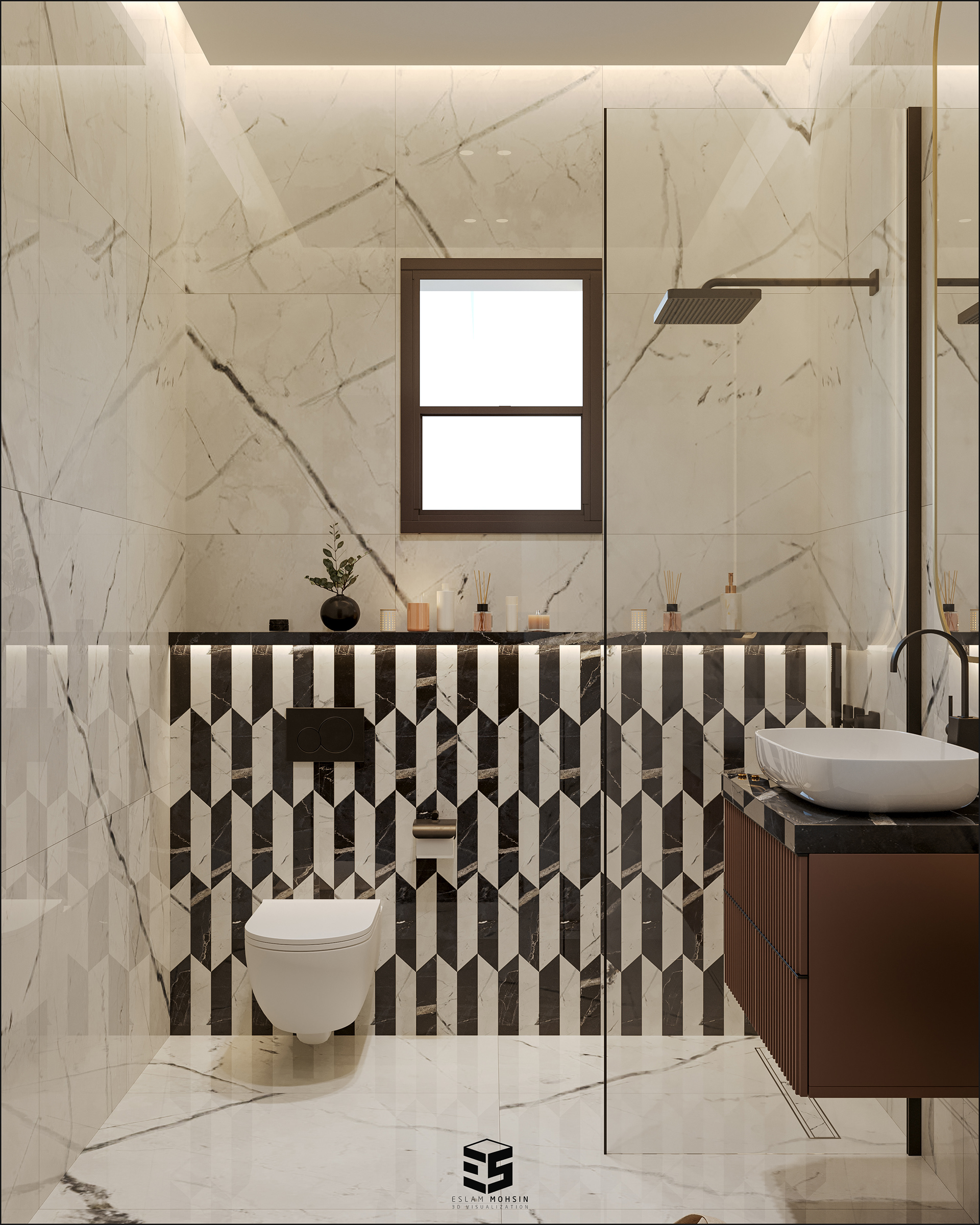 - free scene - bedroom & bathroom-1