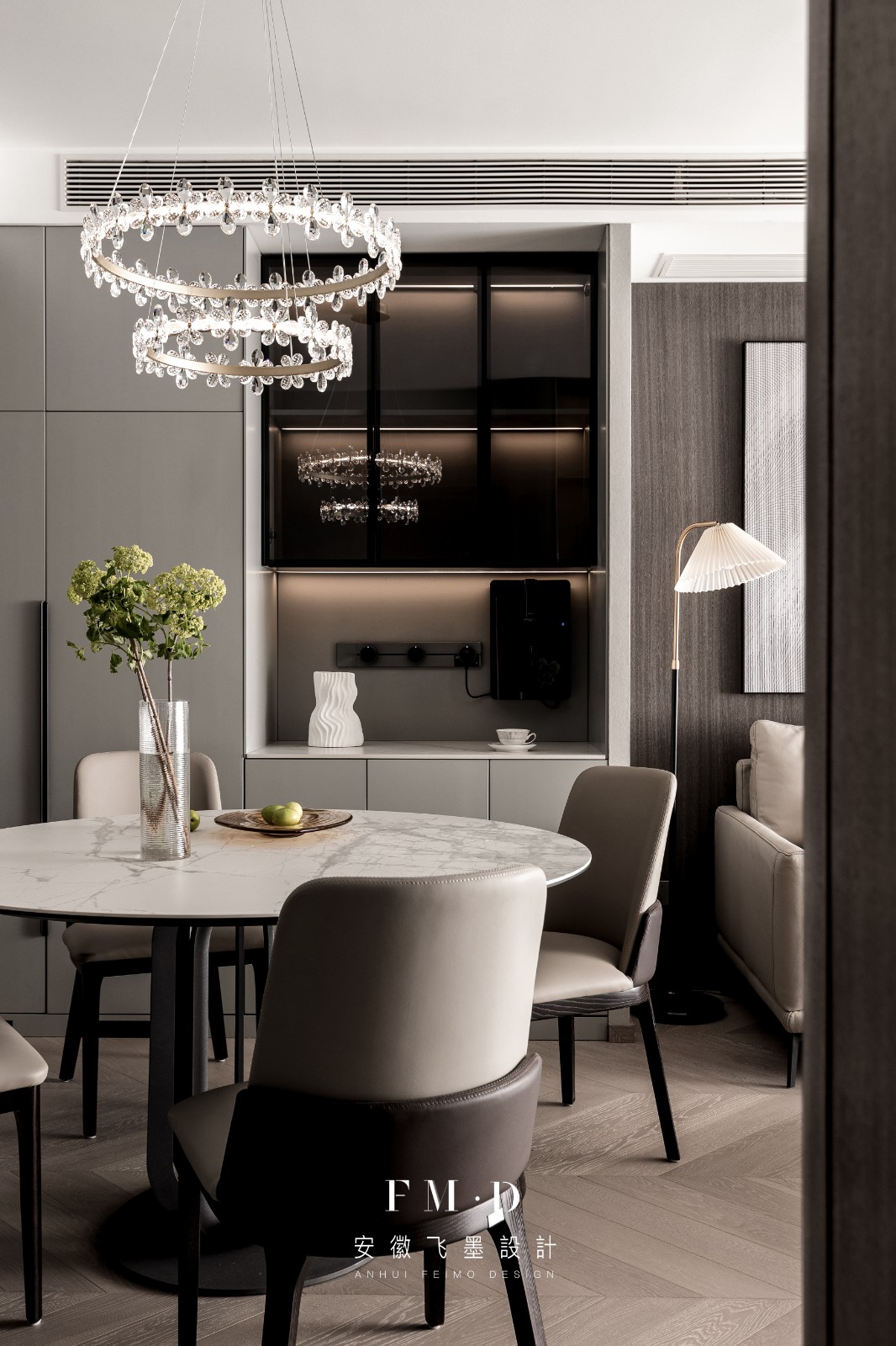 《惊鸿》140㎡跃层豪宅设计-7