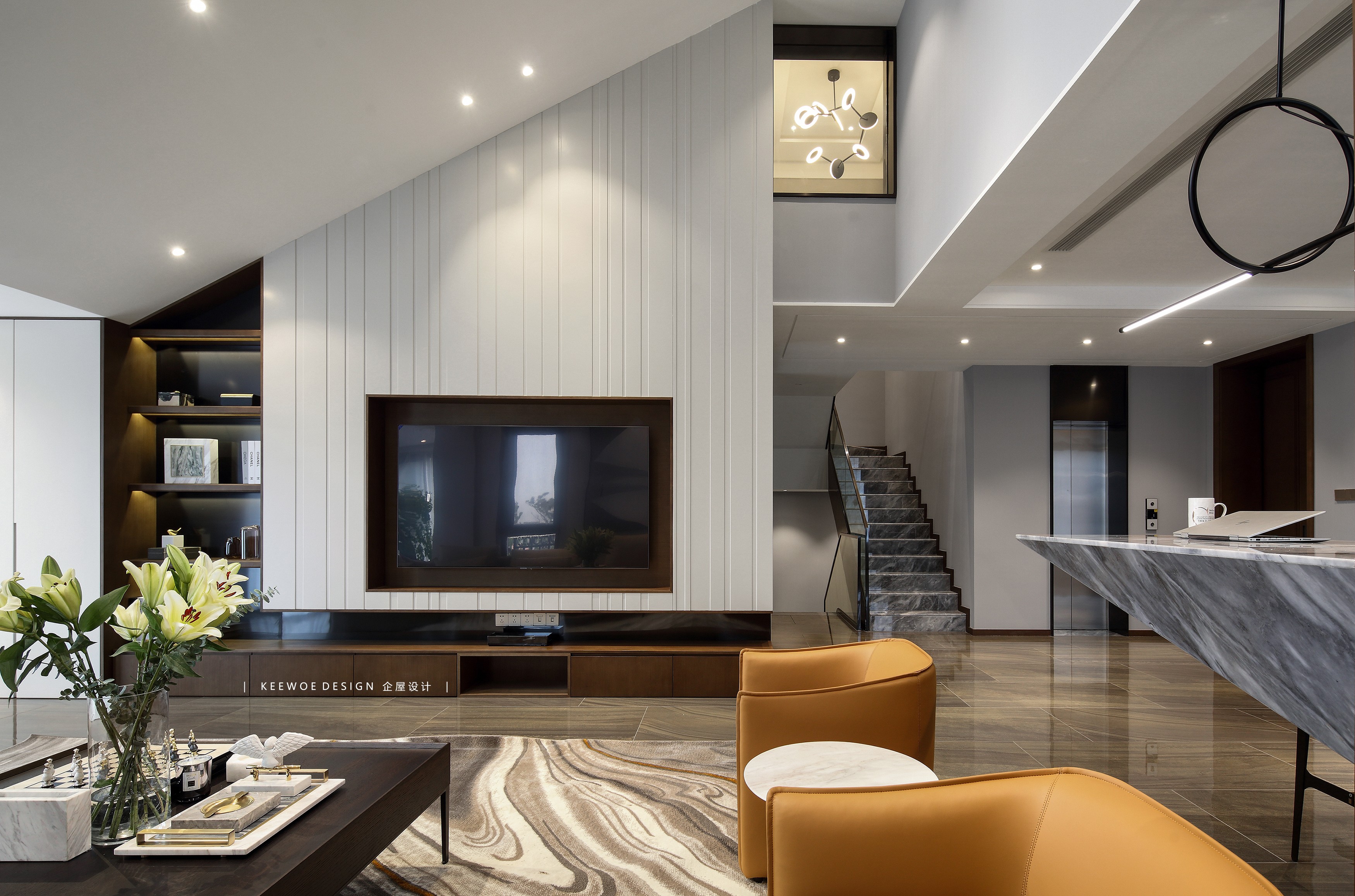 企屋设计630m2 别墅-11