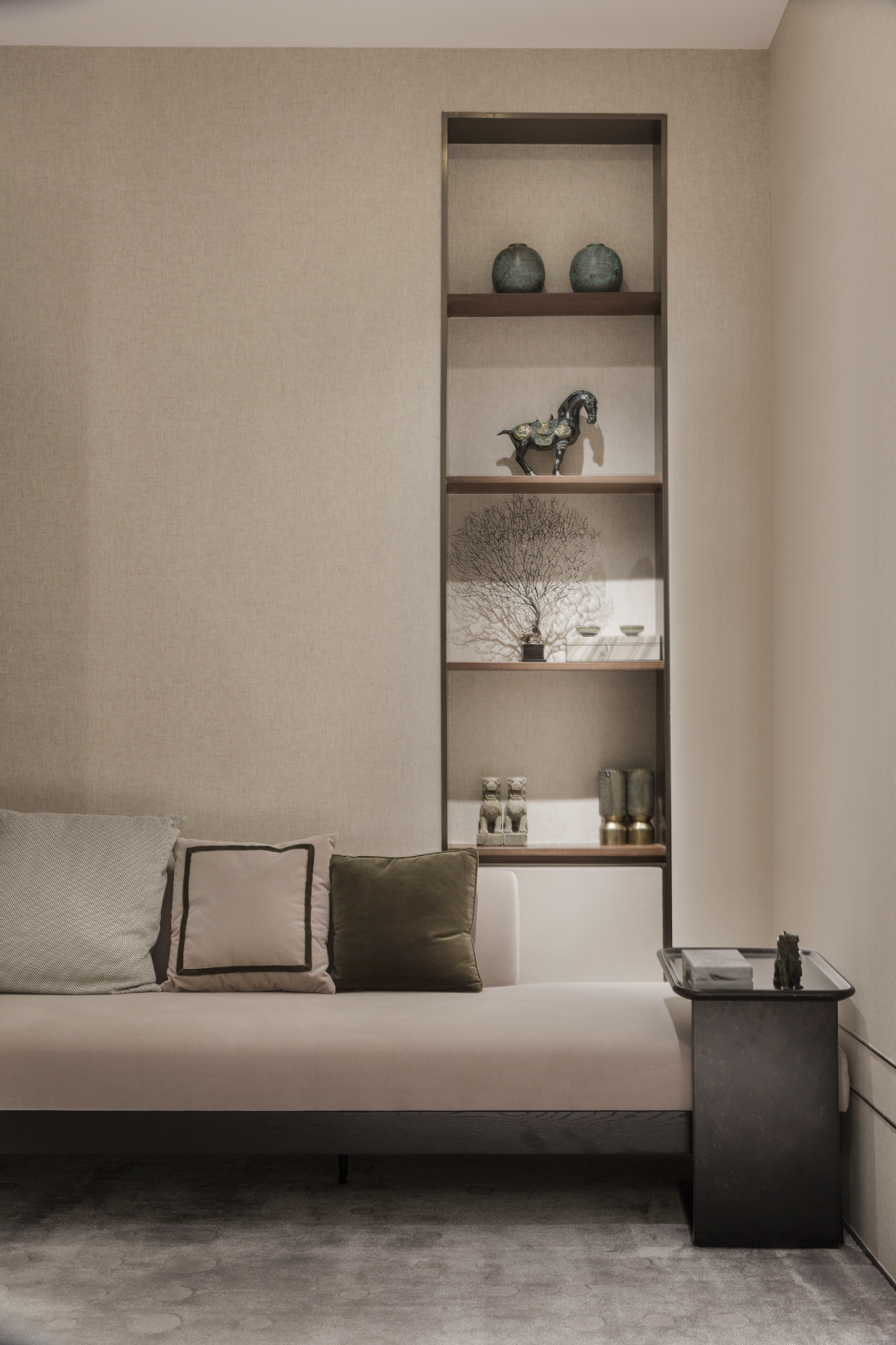 内敛空间力量感,打造呼吸生活氛围丨上海云素空间设计-41