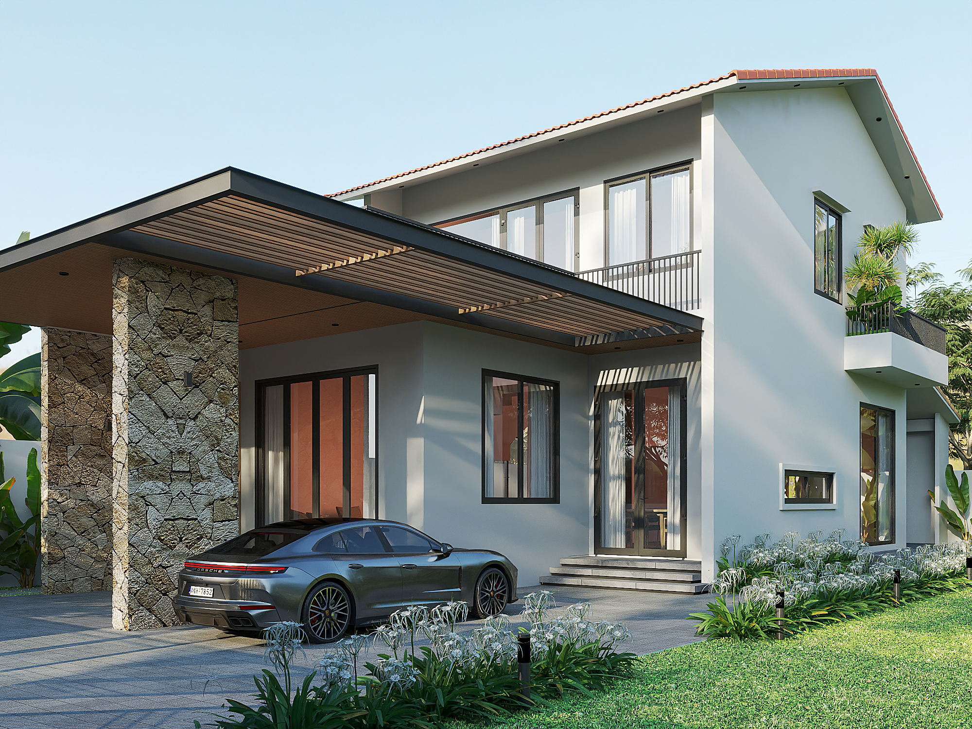 D HOUSE TAM KY 自建别墅-3